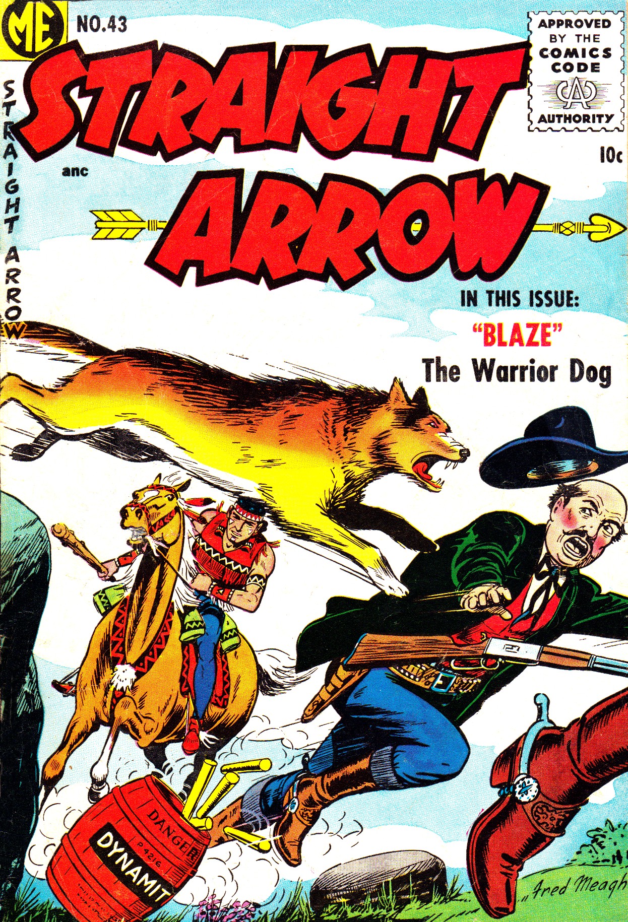 Read online Straight Arrow comic -  Issue #43 - 1