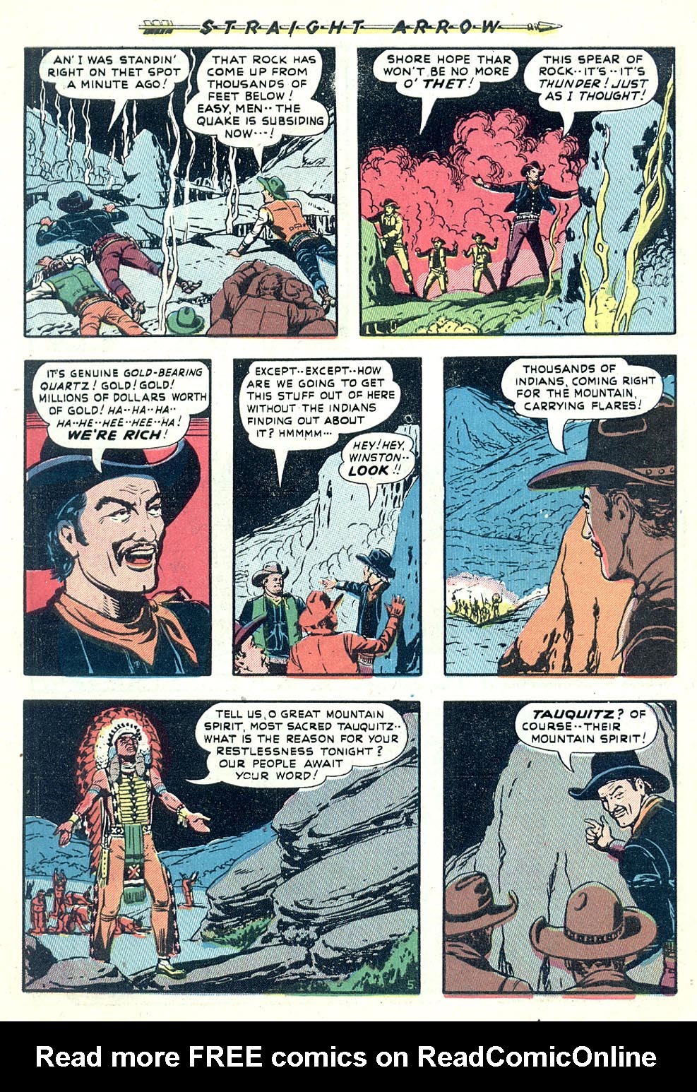 Read online Straight Arrow comic -  Issue #13 - 30