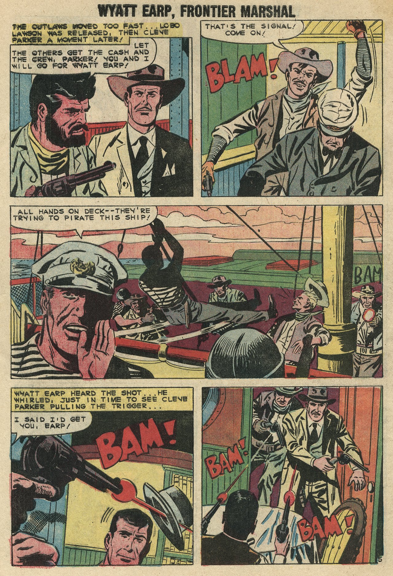 Read online Wyatt Earp Frontier Marshal comic -  Issue #27 - 8