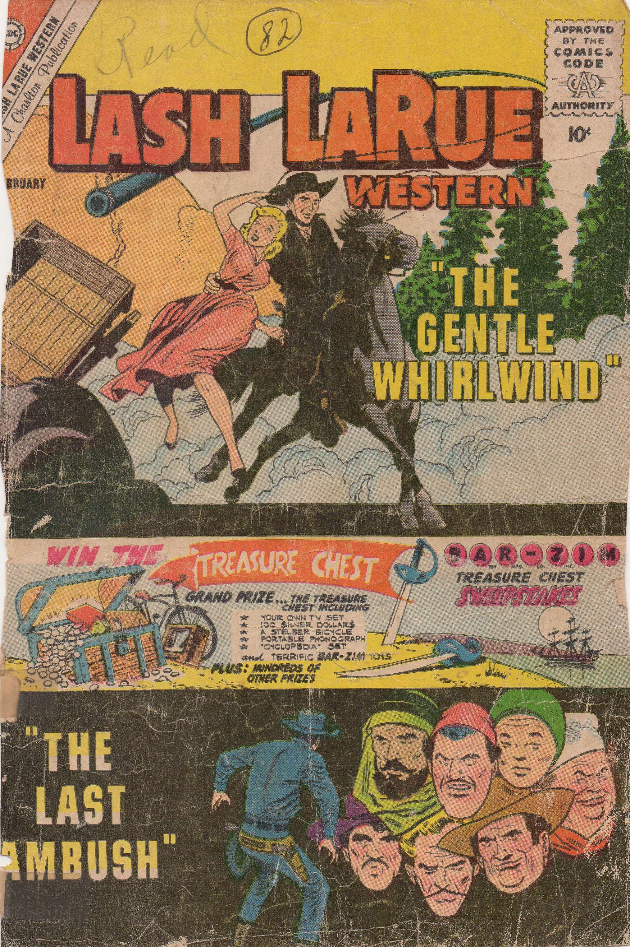 Read online Lash Larue Western (1949) comic -  Issue #82 - 1