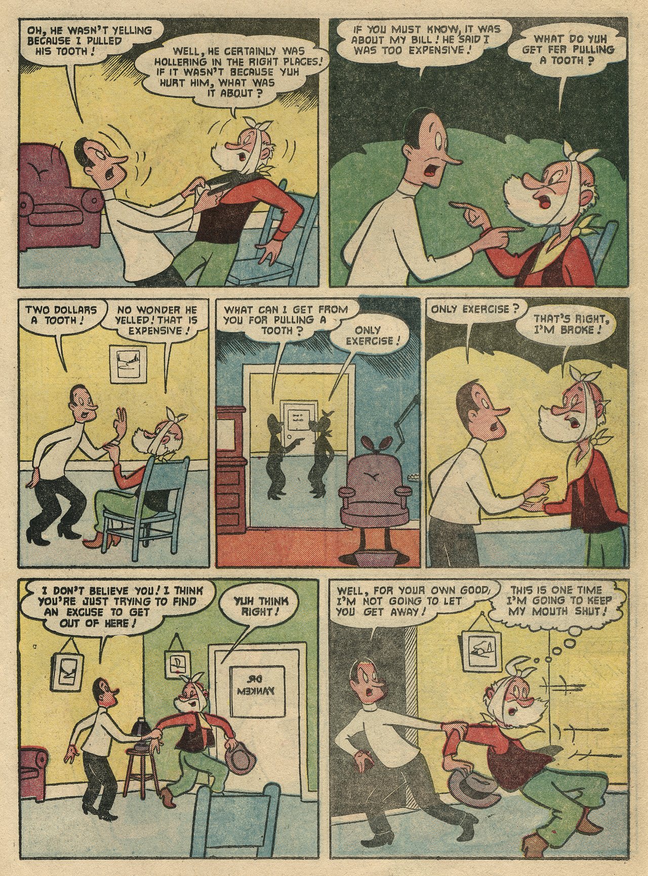 Read online Lash Larue Western (1949) comic -  Issue #54 - 19