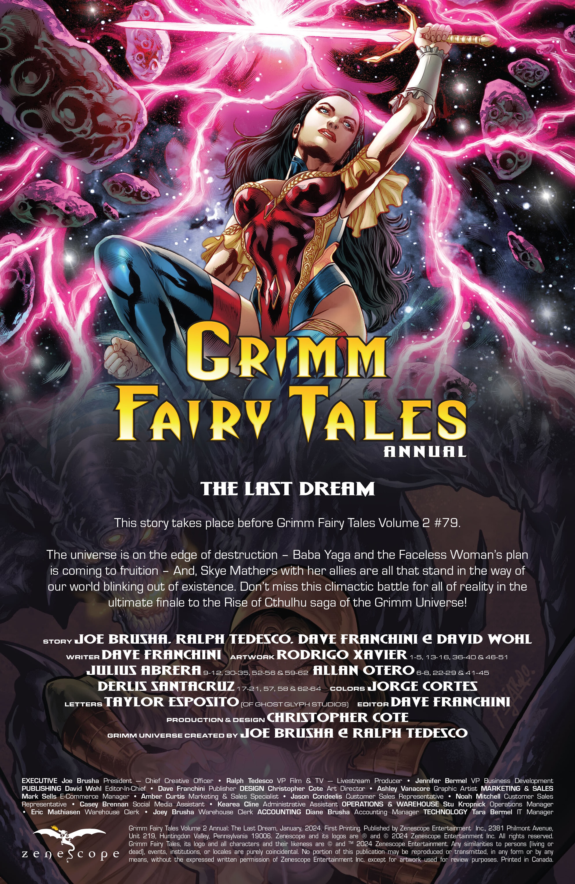 Read online Grimm Fairy Tales 2023 Annual comic -  Issue # Full - 2