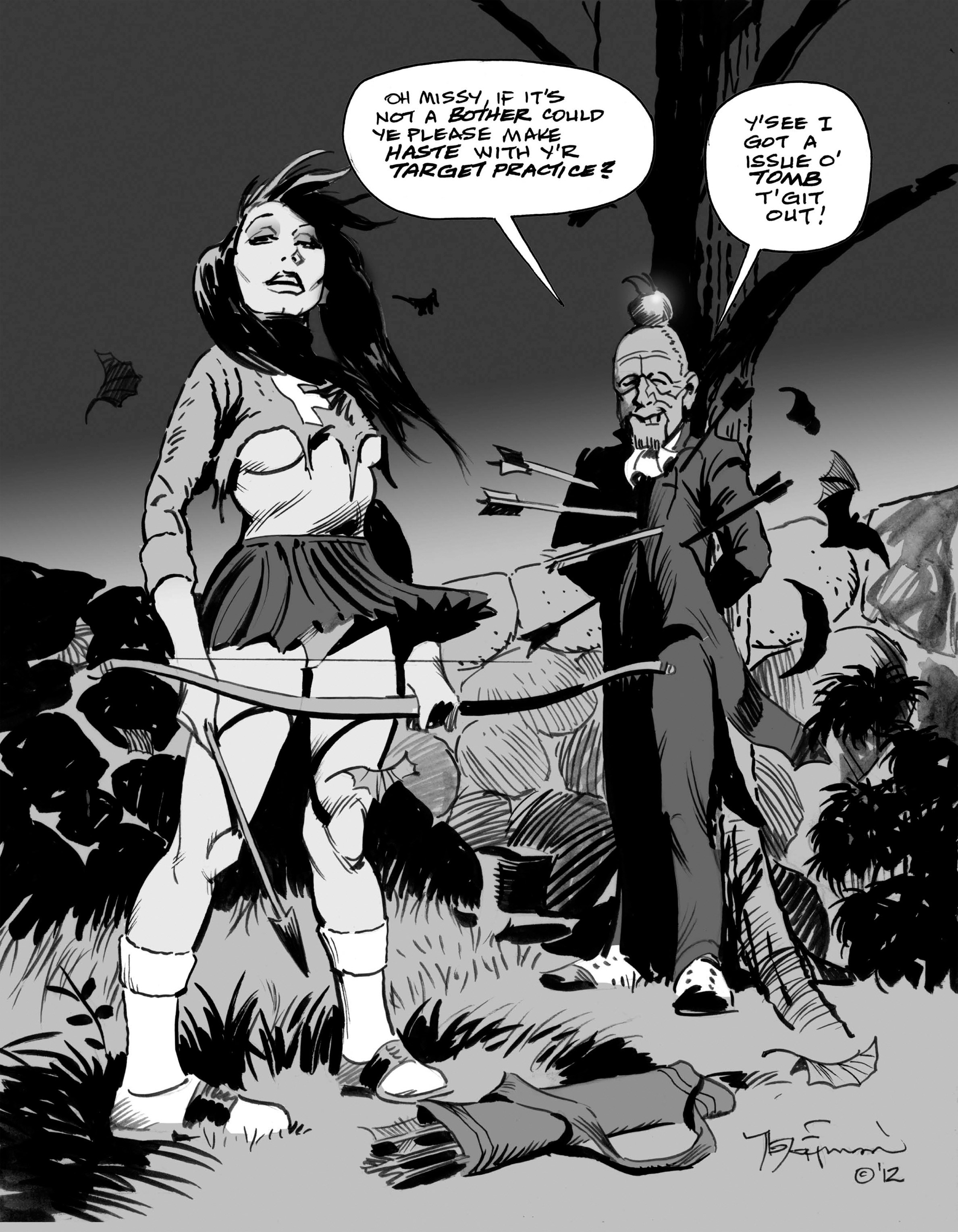 Read online Bloke's Terrible Tomb Of Terror comic -  Issue #3 - 2