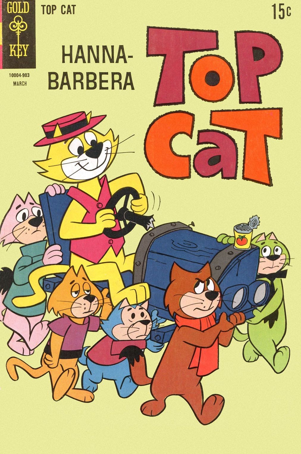 Read online Top Cat (1962) comic -  Issue #25 - 1
