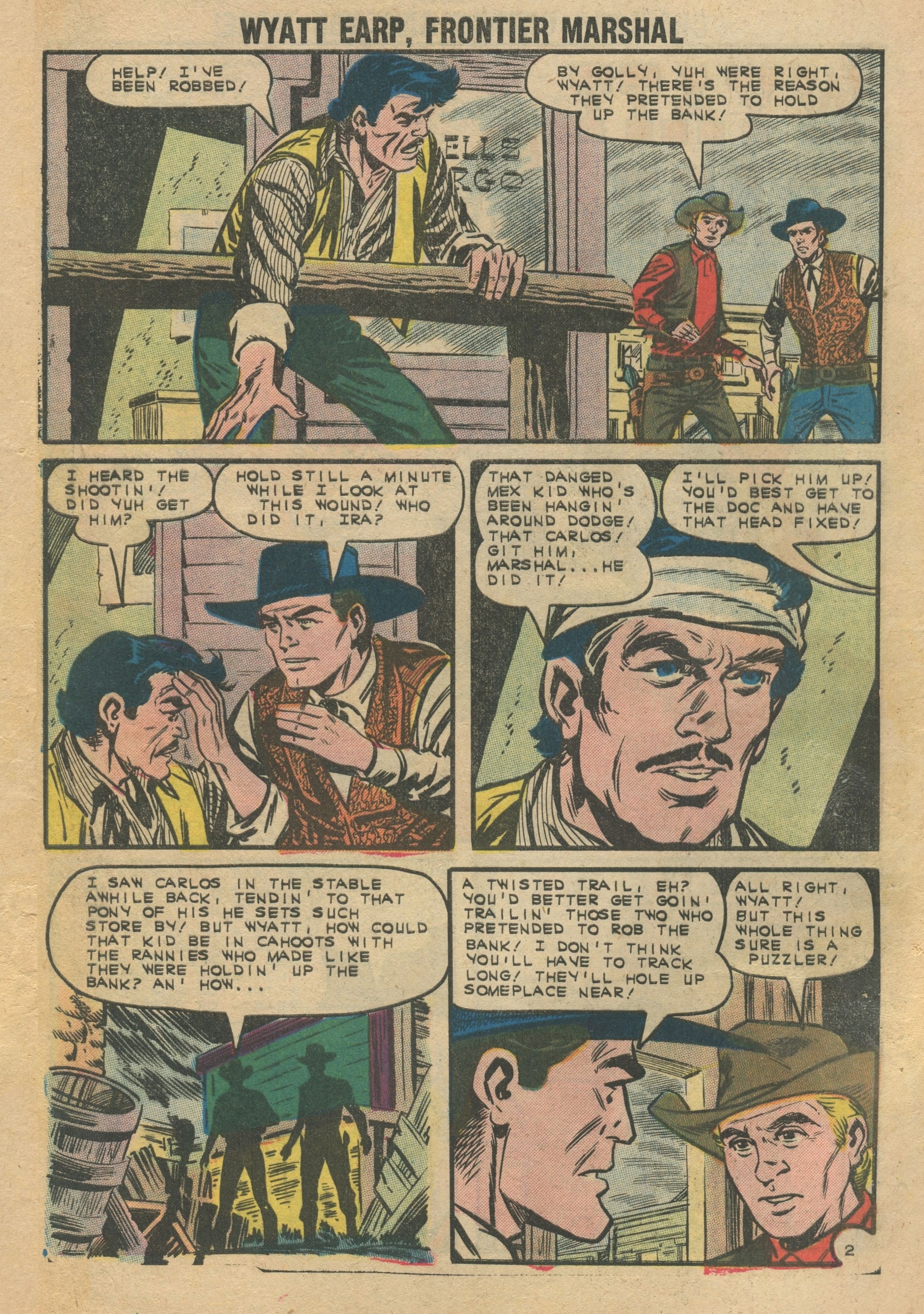 Read online Wyatt Earp Frontier Marshal comic -  Issue #42 - 4