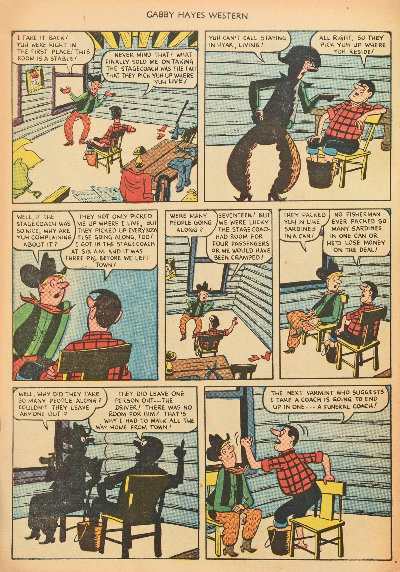 Read online Gabby Hayes Western comic -  Issue #37 - 28