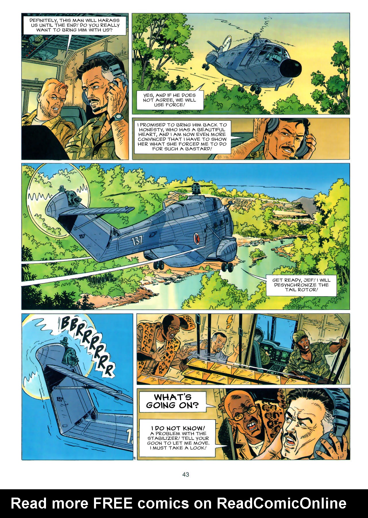 Read online Wayne Shelton comic -  Issue #6 - 46