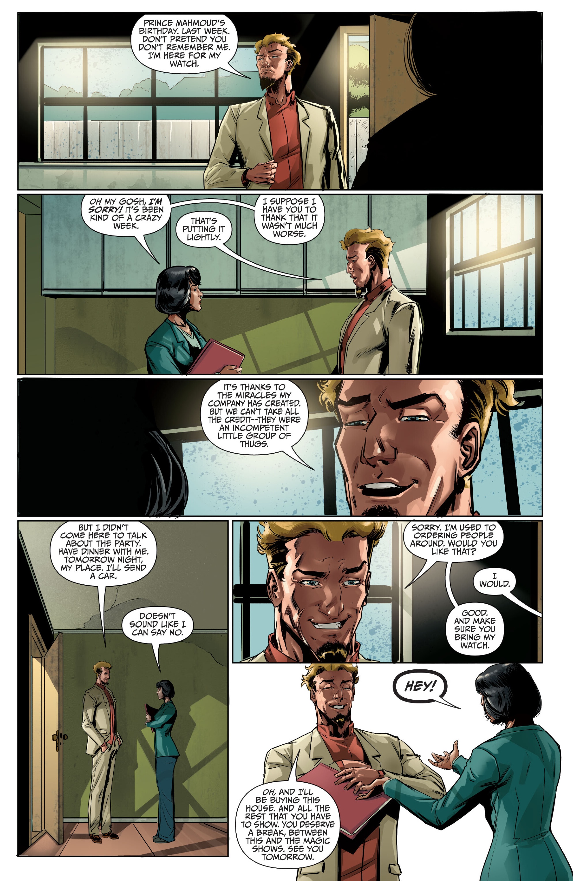 Read online Holmes & Houdini comic -  Issue #1 - 22