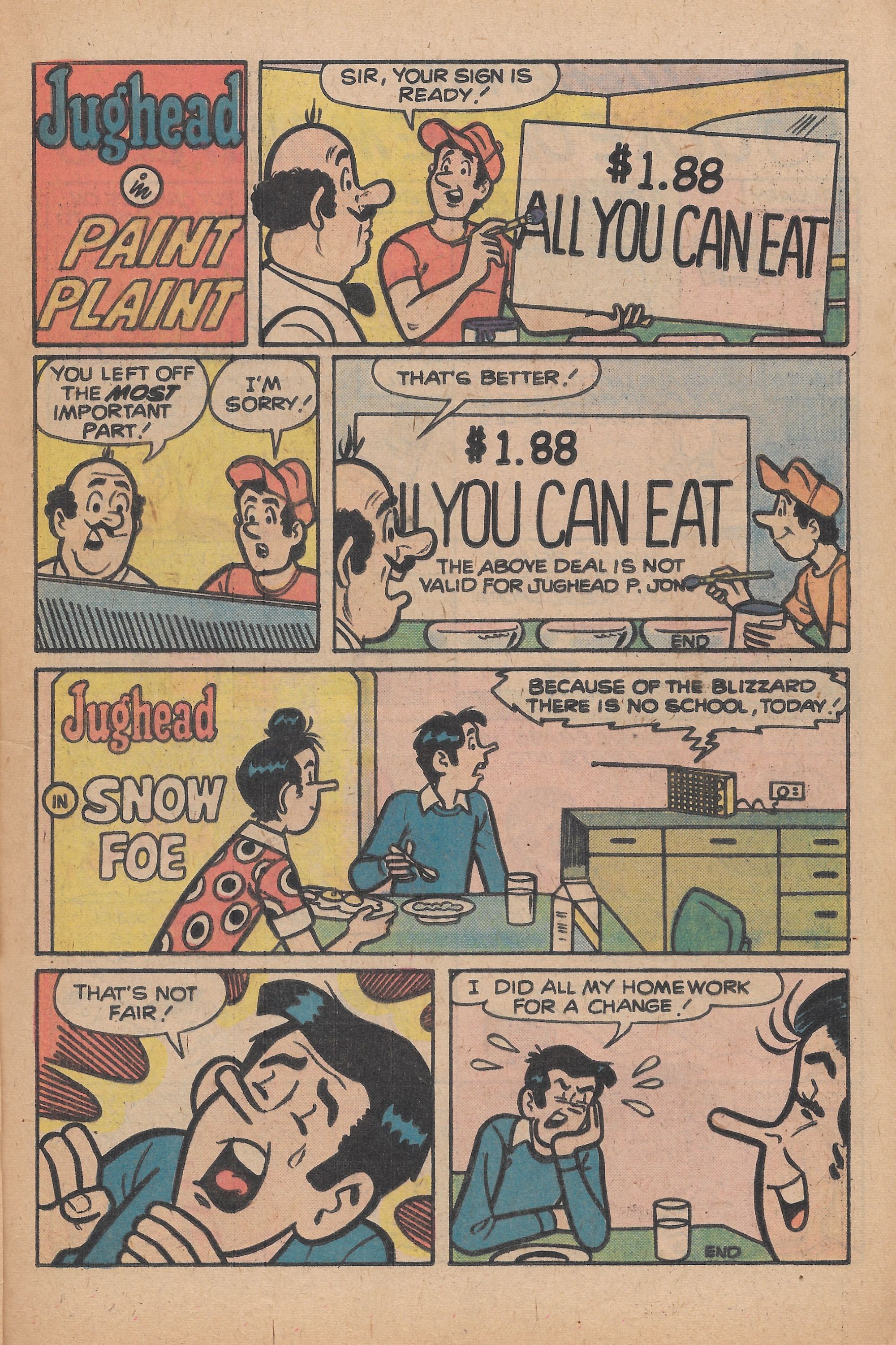 Read online Jughead's Jokes comic -  Issue #53 - 17