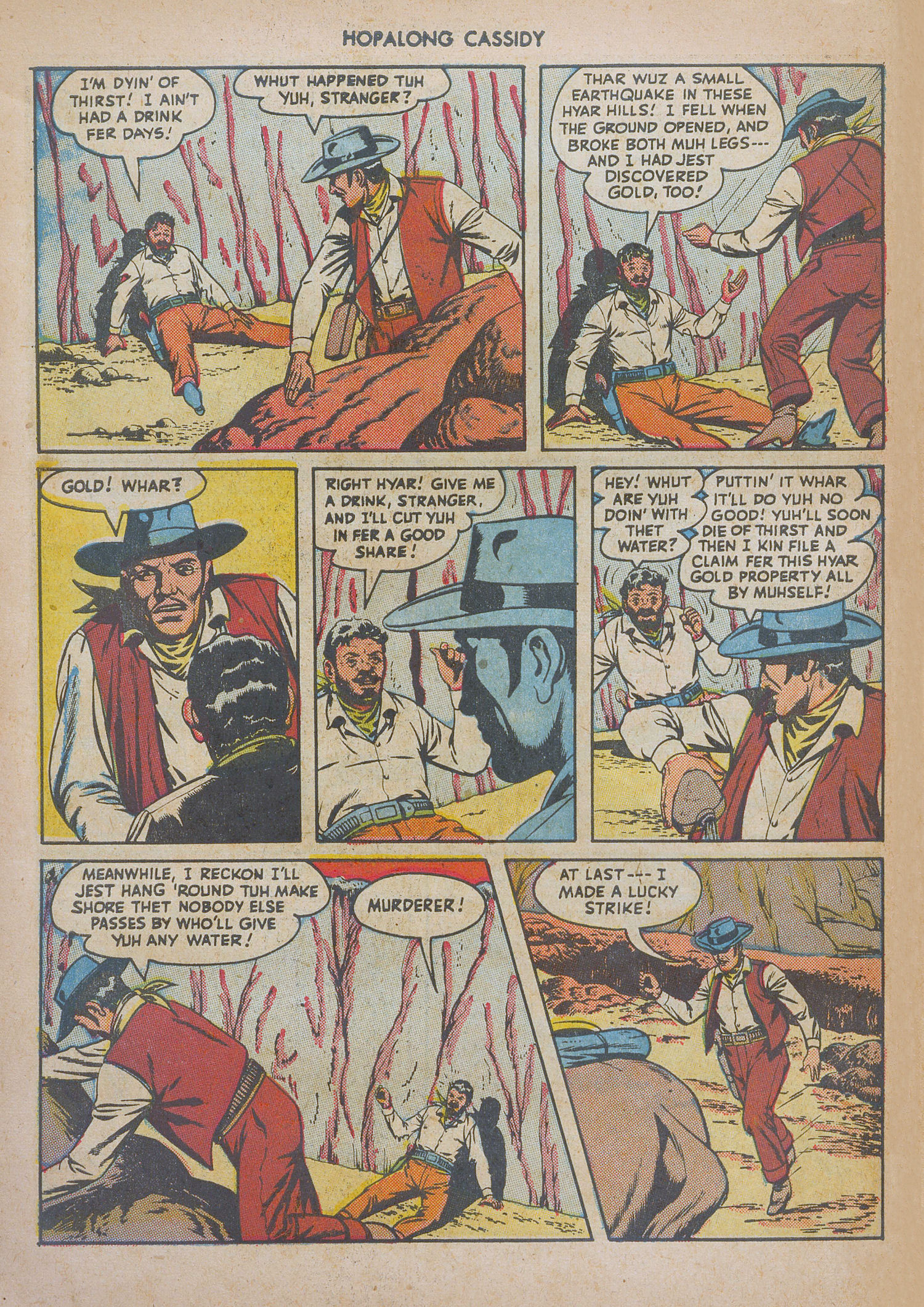 Read online Hopalong Cassidy comic -  Issue #27 - 44