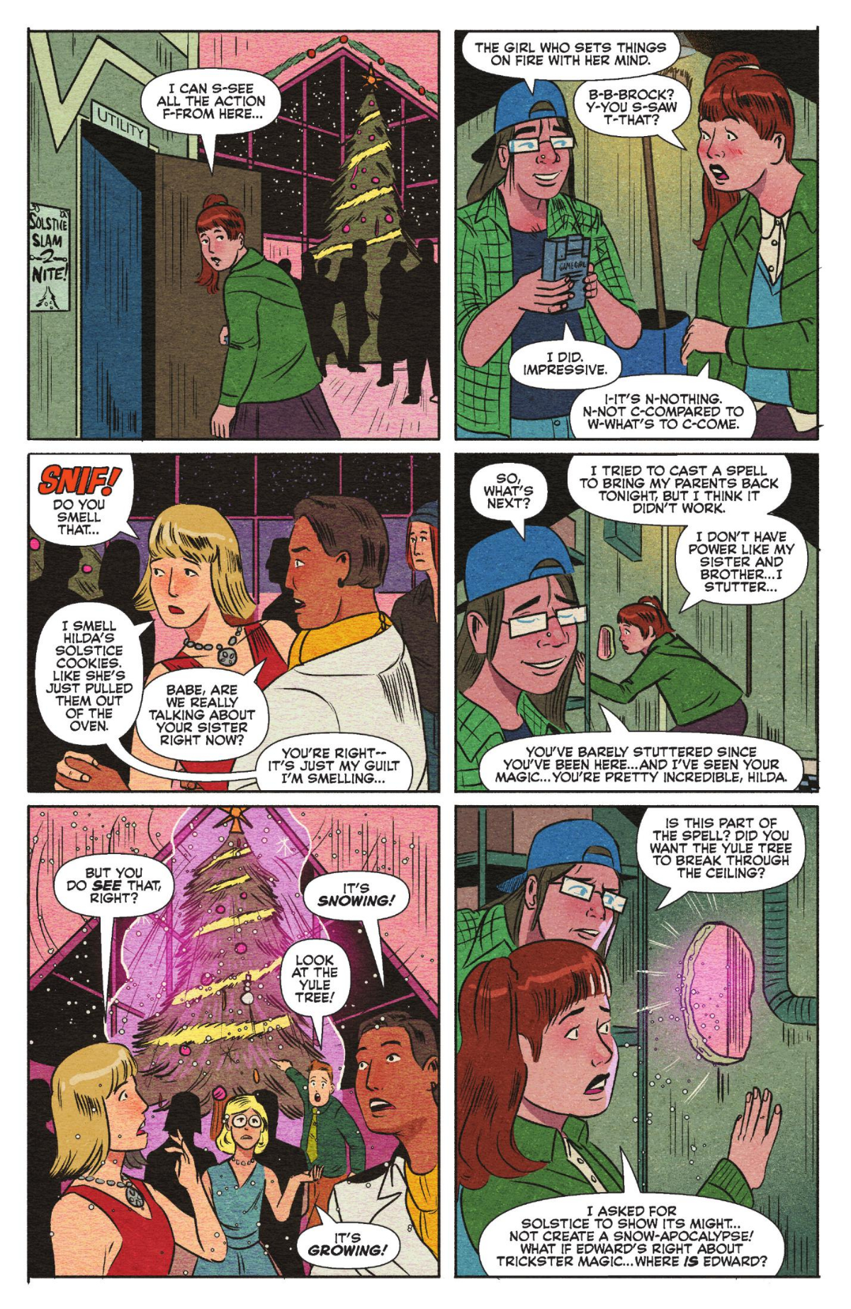 Read online Sabrina the Teenage Witch Holiday Special comic -  Issue # Full - 19
