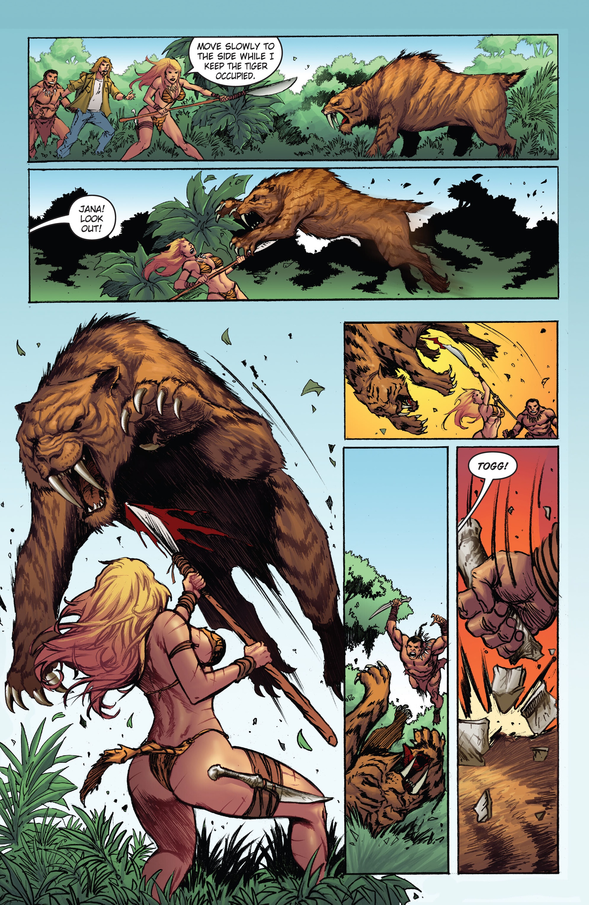 Read online Frank Cho's Jungle Girl: The Complete Omnibus comic -  Issue # TPB (Part 2) - 51