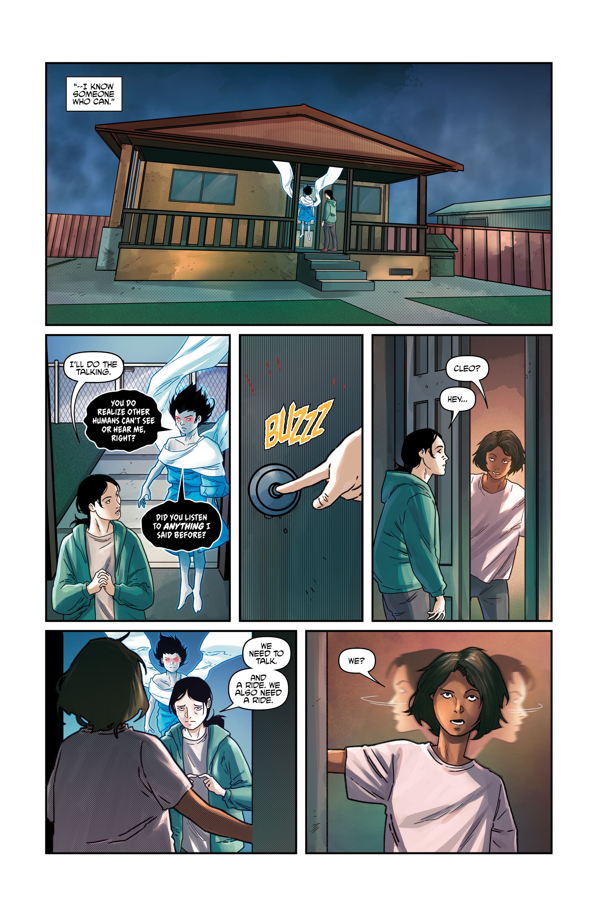Read online A Haunted Girl comic -  Issue #3 - 22