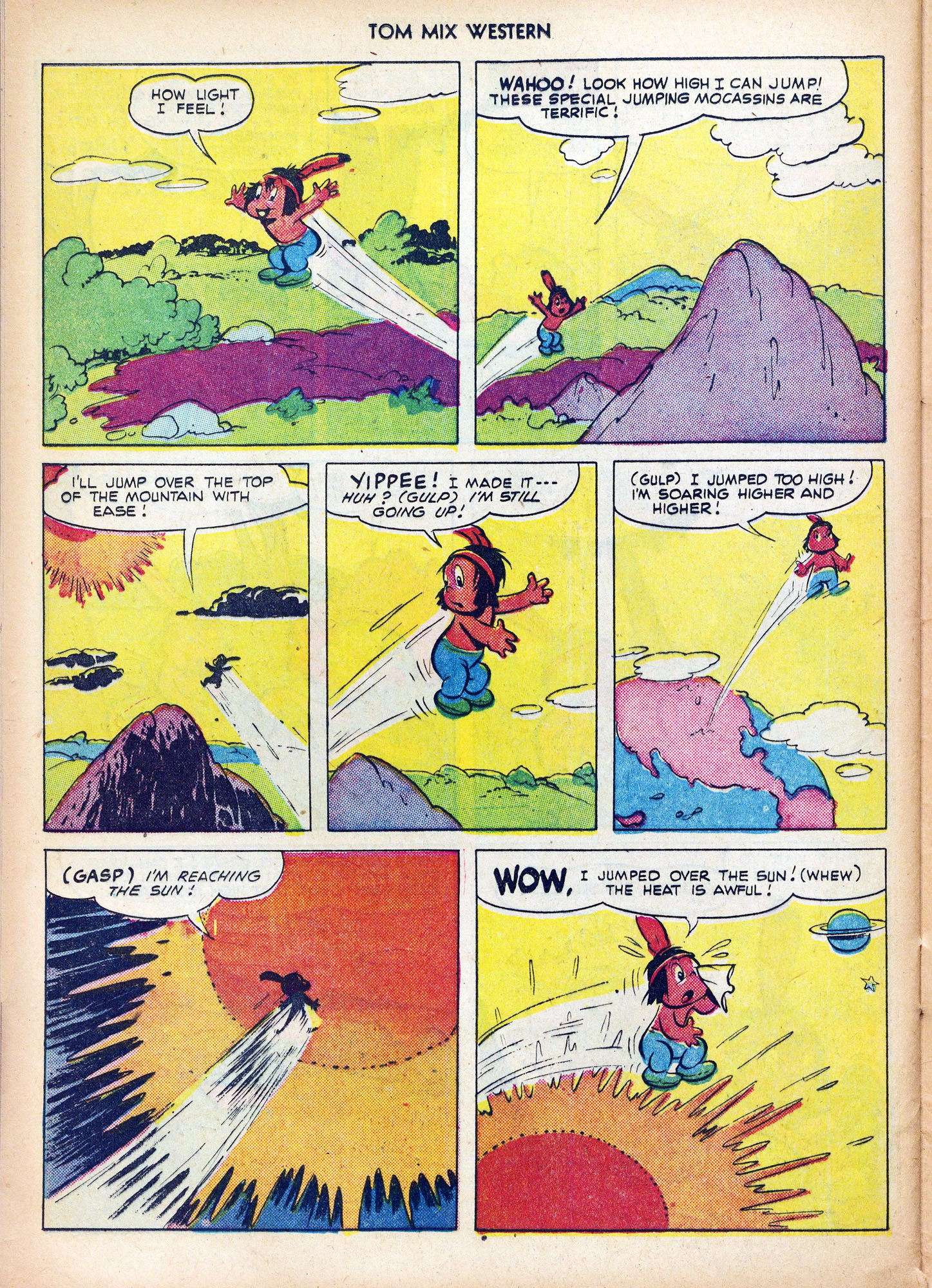 Read online Tom Mix Western (1948) comic -  Issue #42 - 40