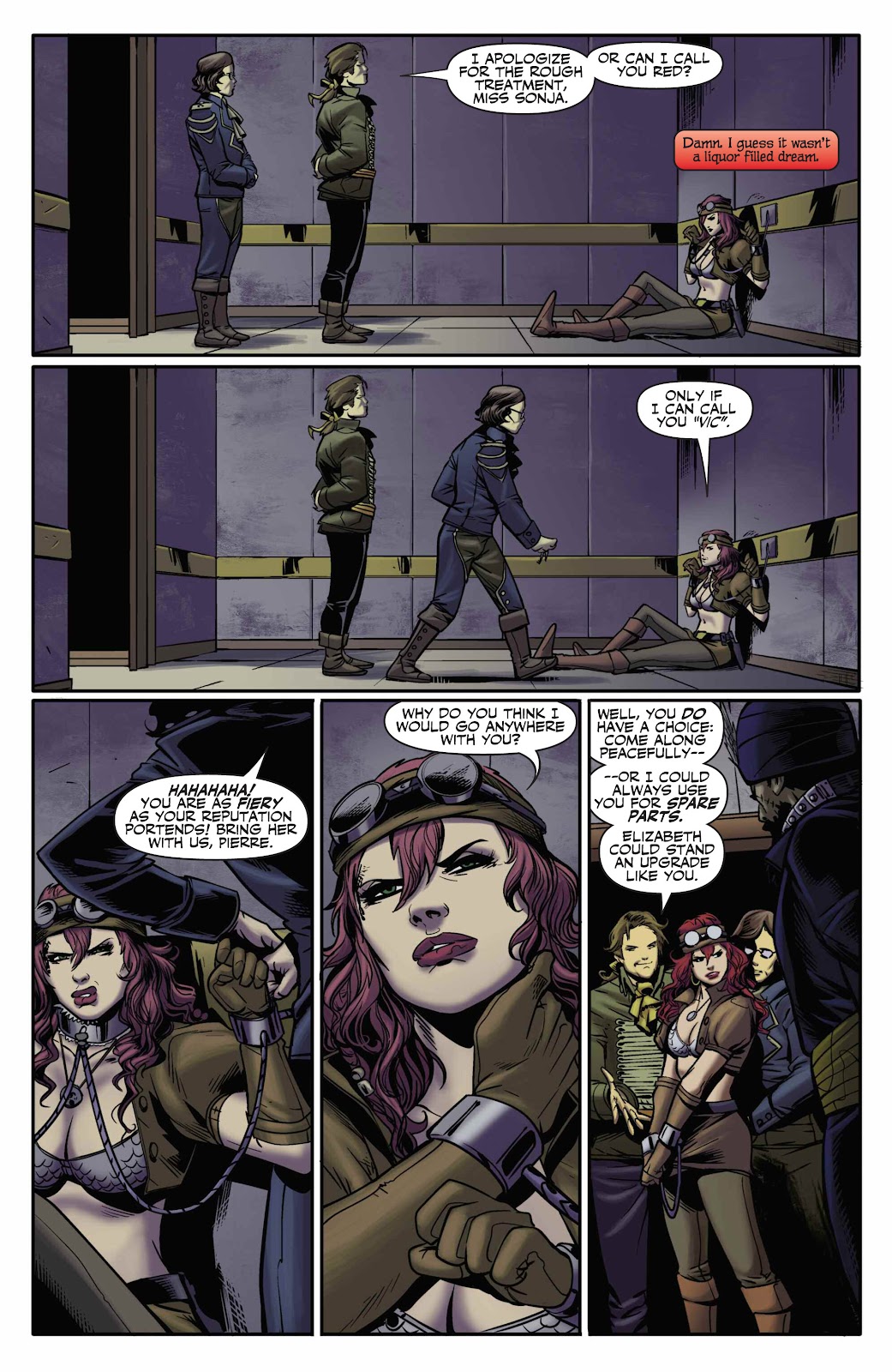 Legenderry: Red Sonja (2015) issue 3 - Page 5