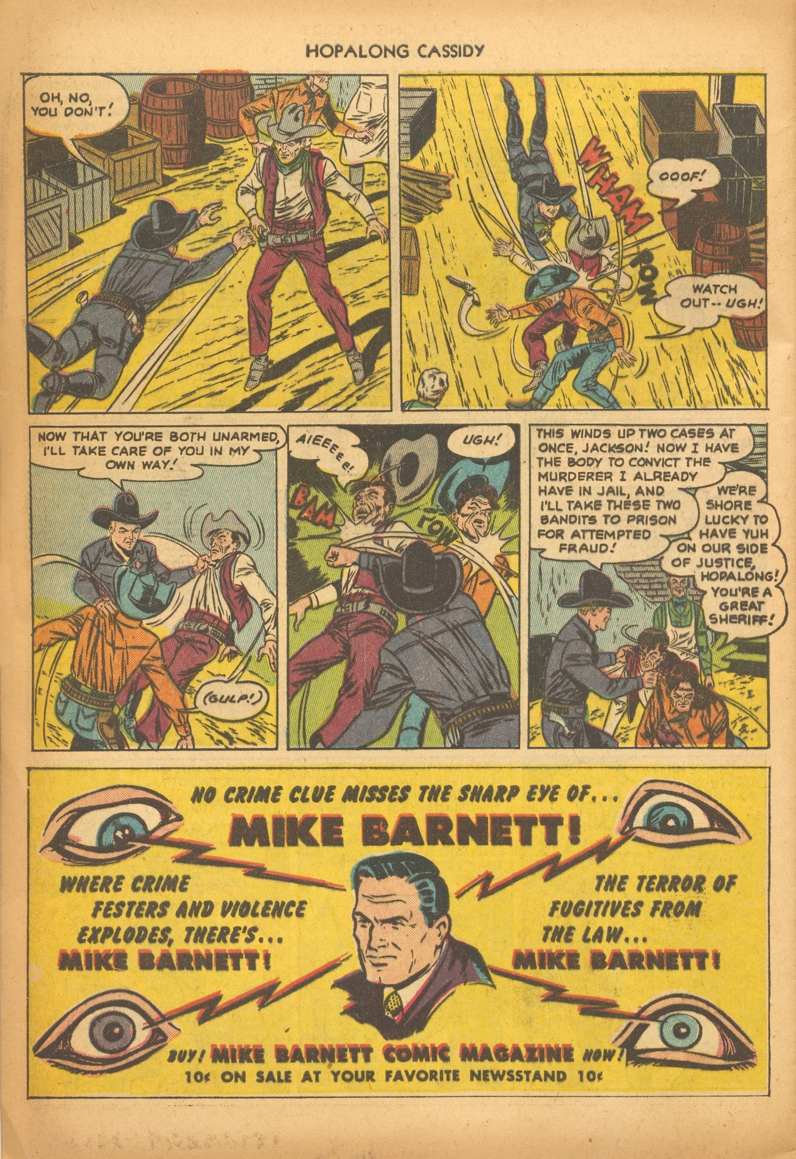 Read online Hopalong Cassidy comic -  Issue #72 - 32