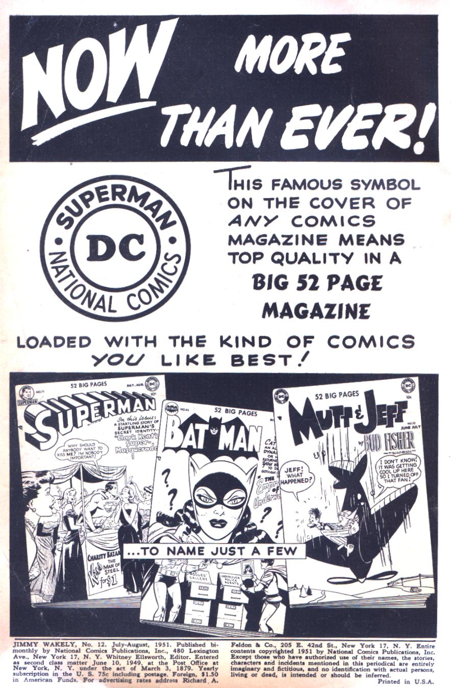 Read online Jimmy Wakely comic -  Issue #12 - 2