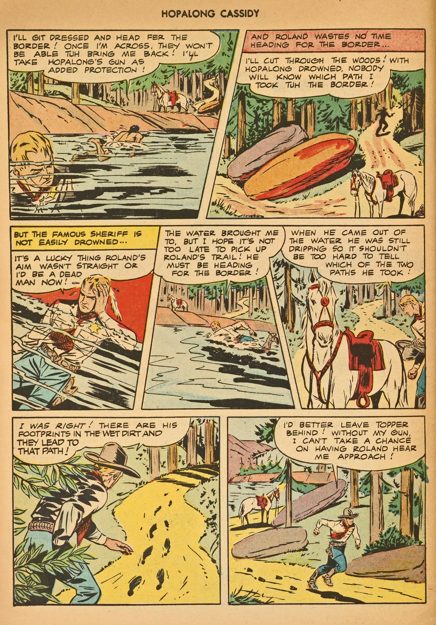 Read online Hopalong Cassidy comic -  Issue #14 - 46