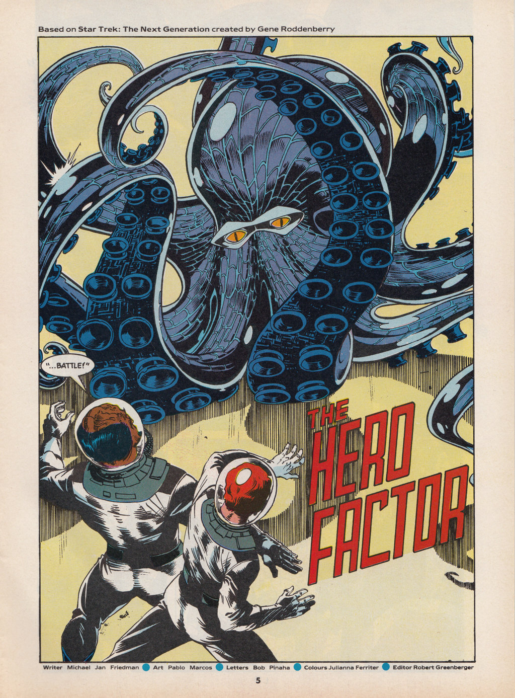 Read online Star Trek The Next Generation (1990) comic -  Issue #14 - 5