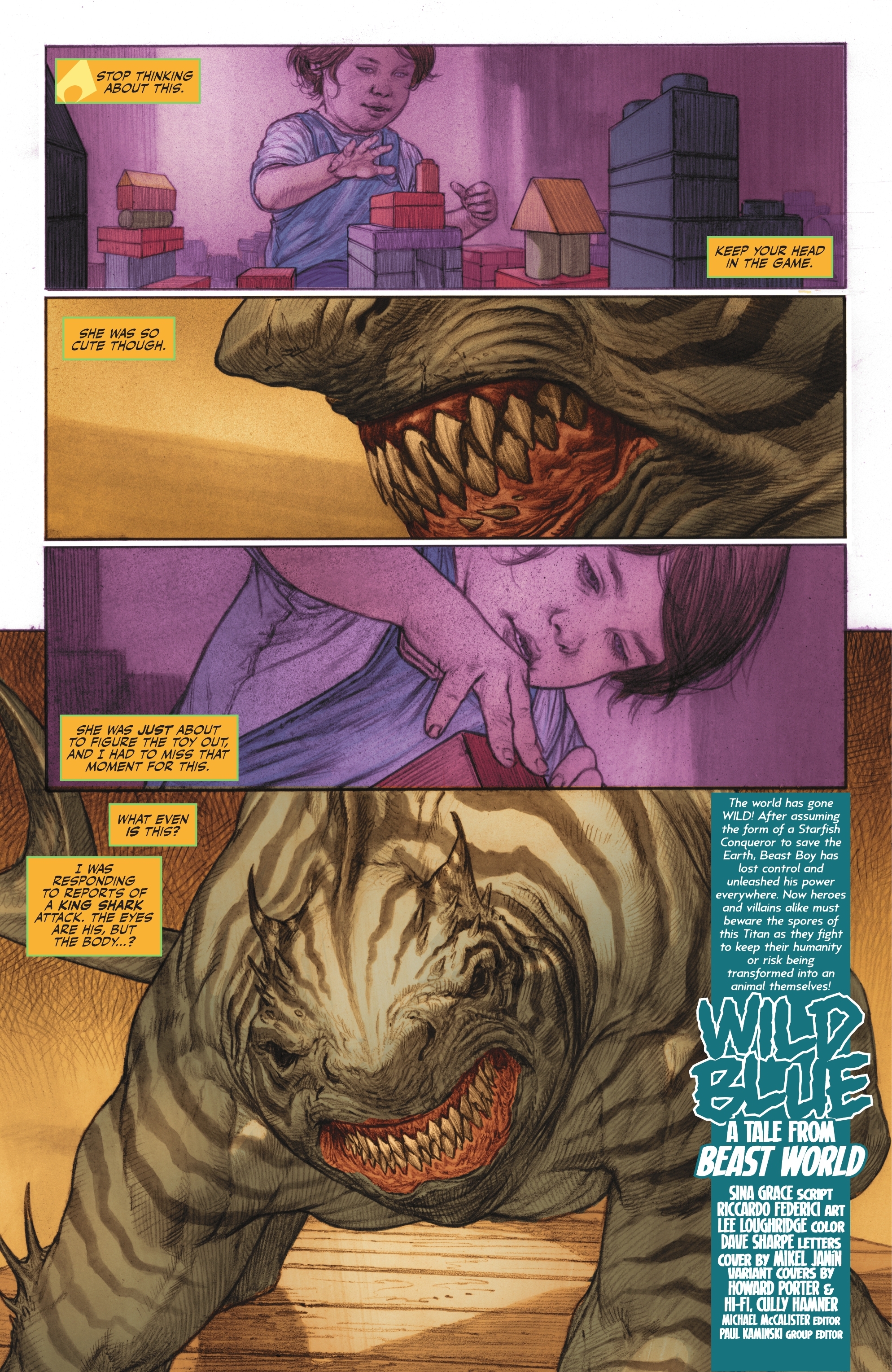 Read online Titans: Beast World Tour: Atlantis comic -  Issue # Full - 3