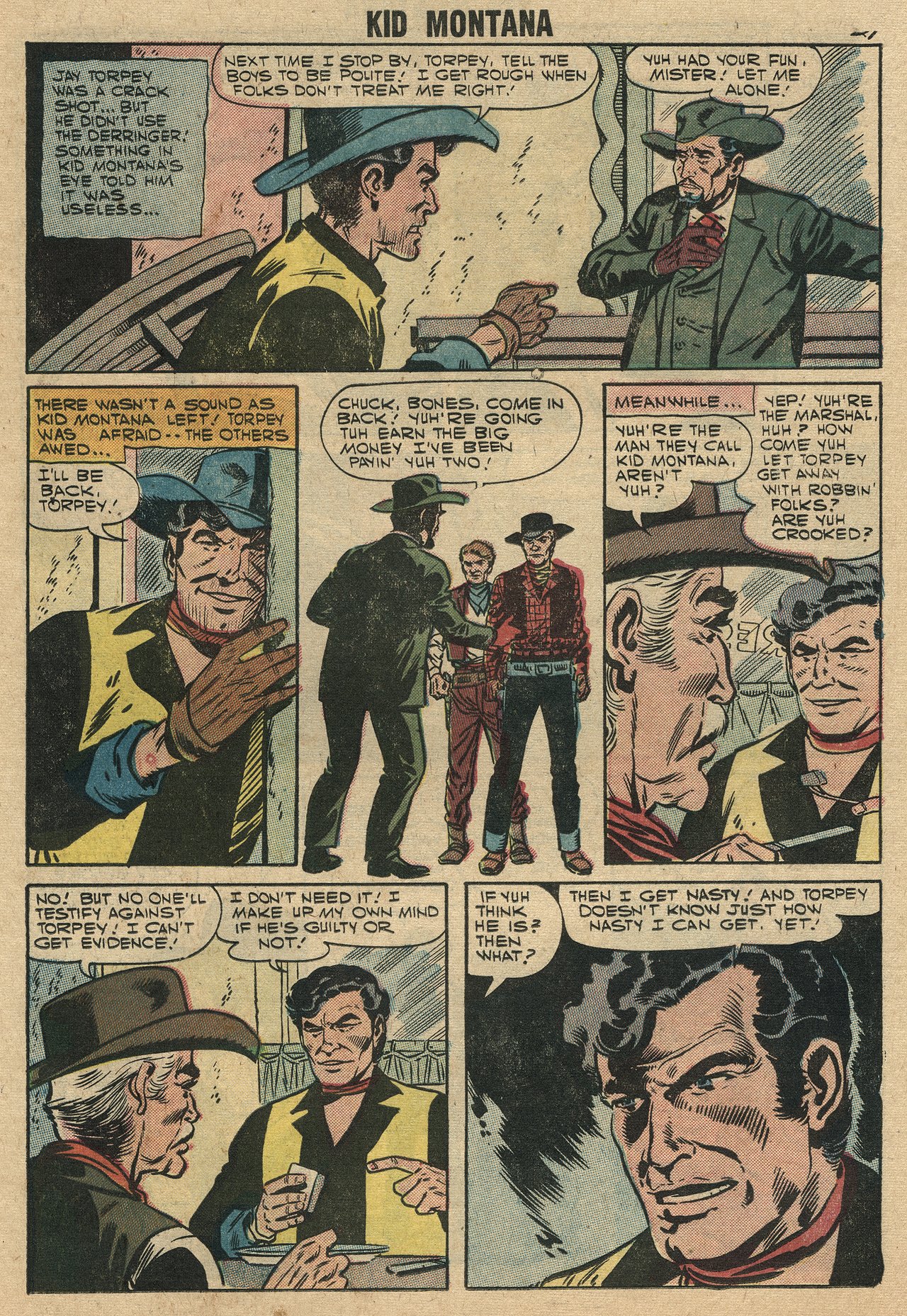 Read online Kid Montana comic -  Issue #10 - 23