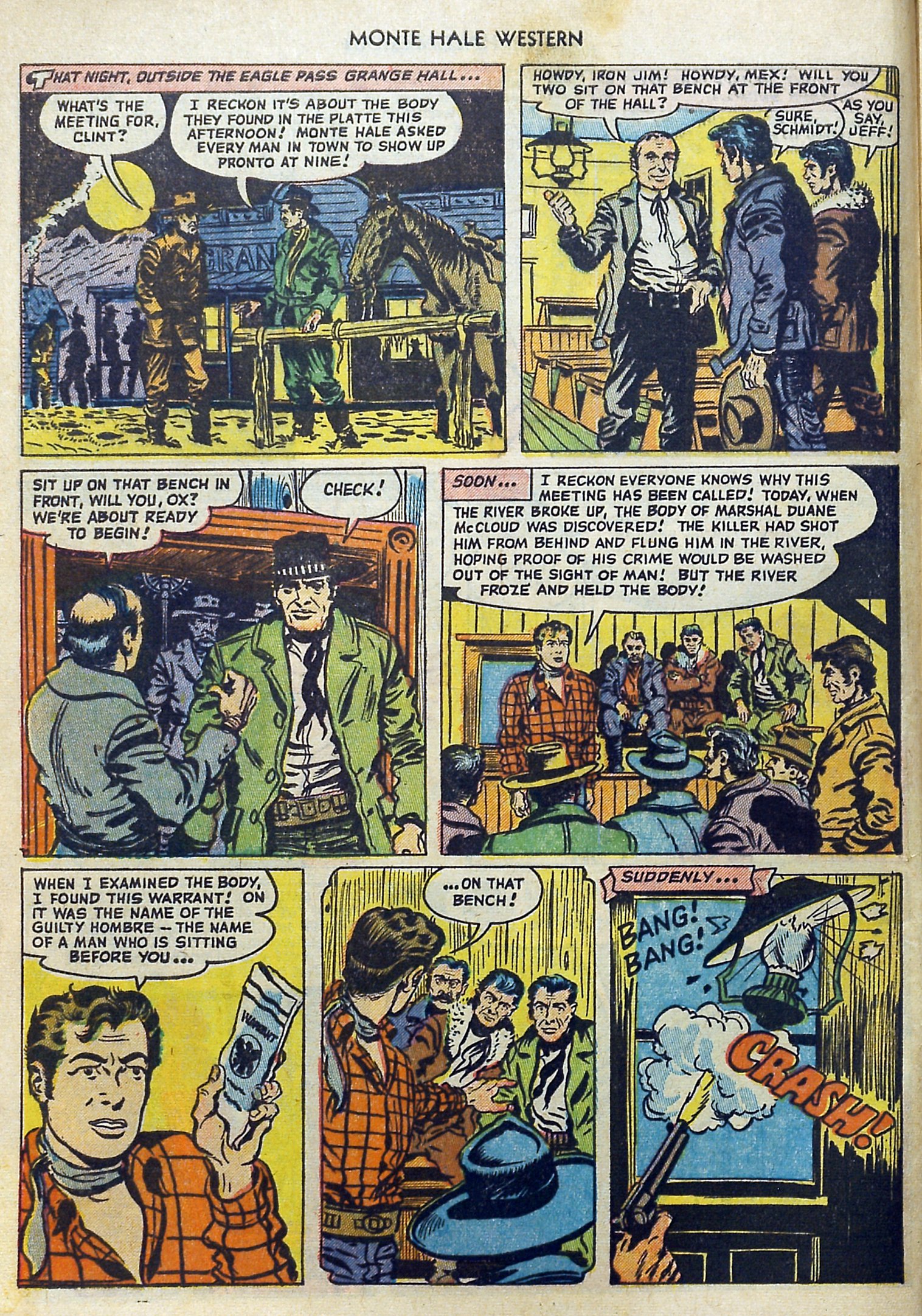 Read online Monte Hale Western comic -  Issue #71 - 7
