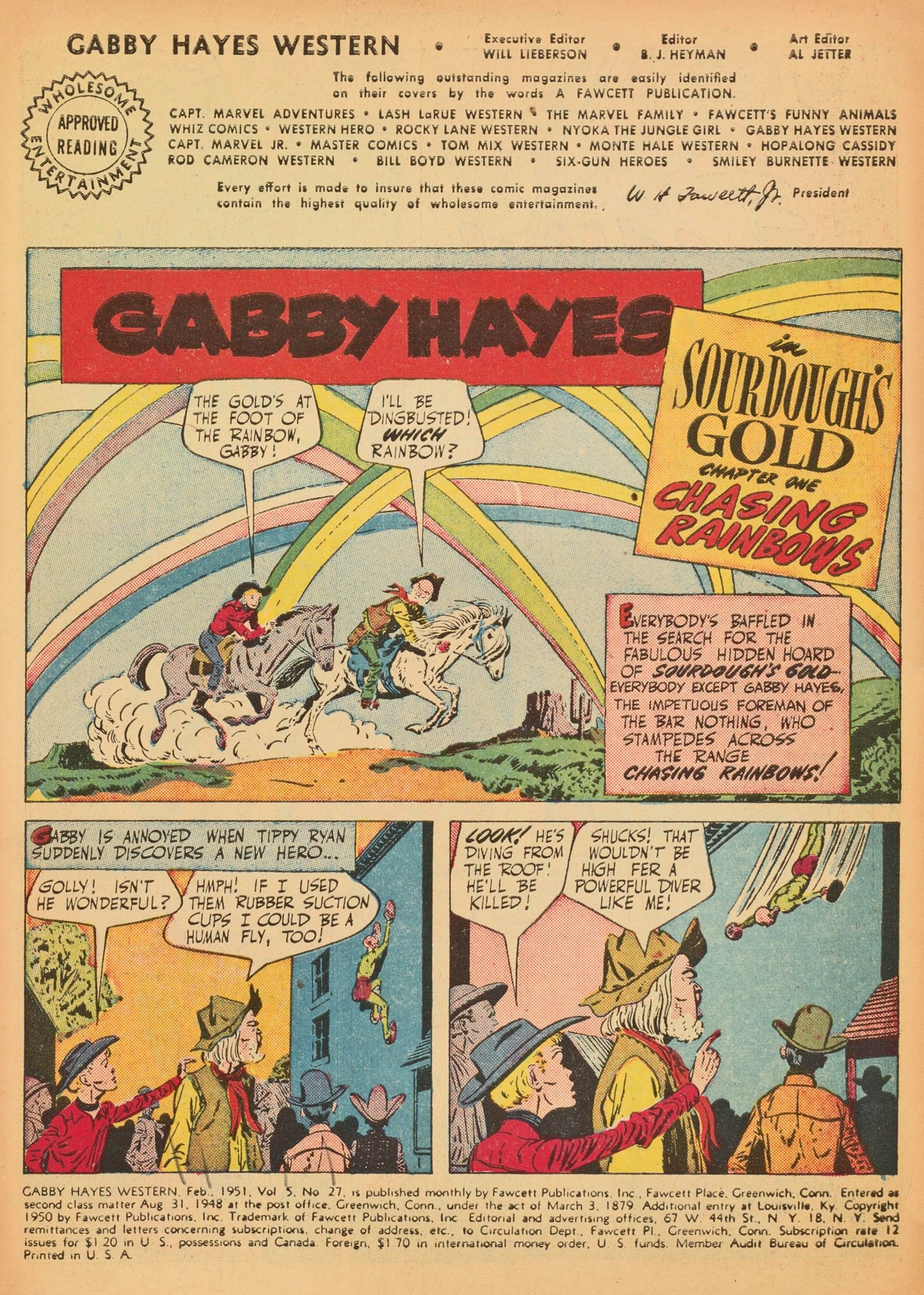 Read online Gabby Hayes Western comic -  Issue #27 - 3