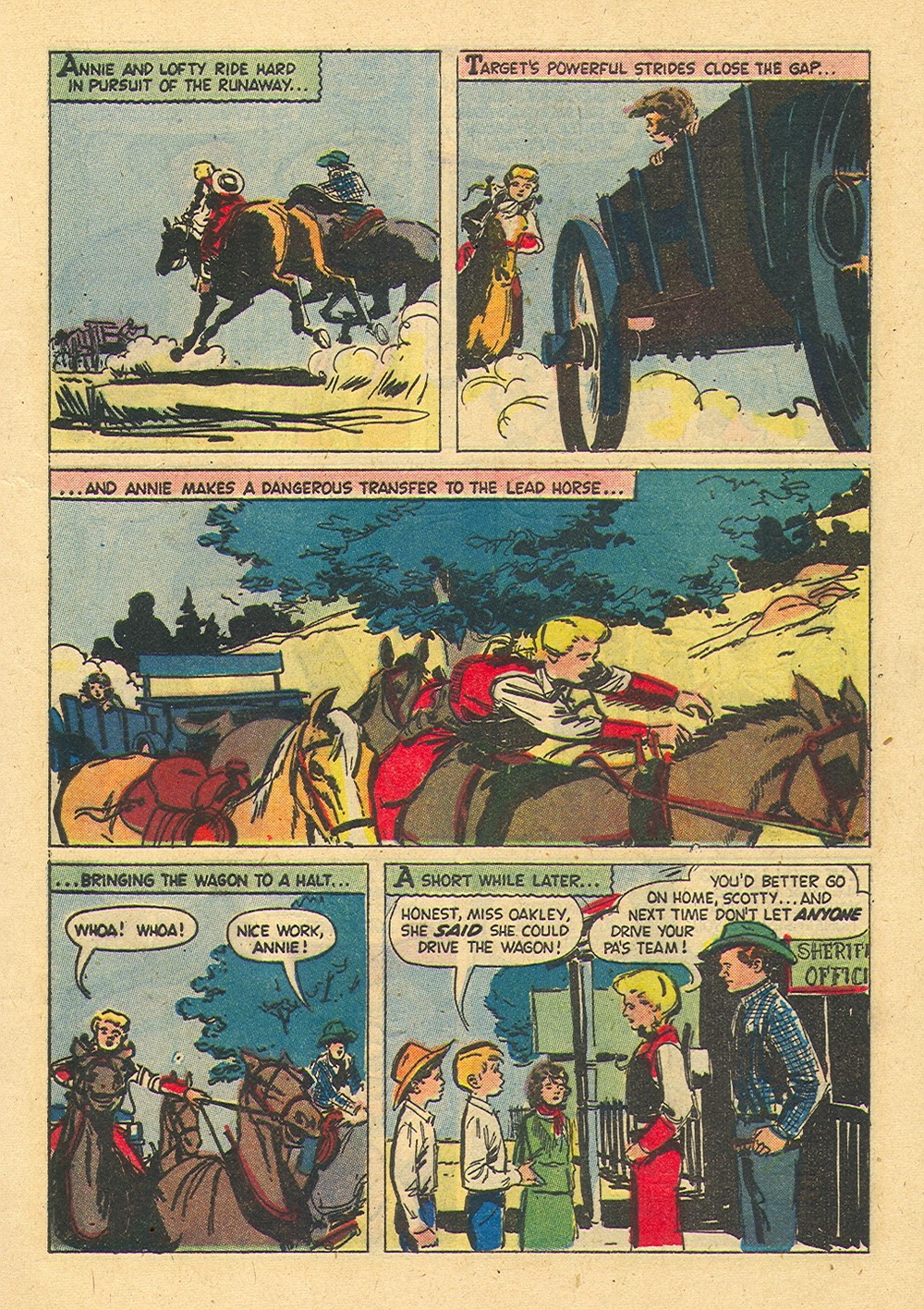 Read online Annie Oakley & Tagg comic -  Issue #13 - 5