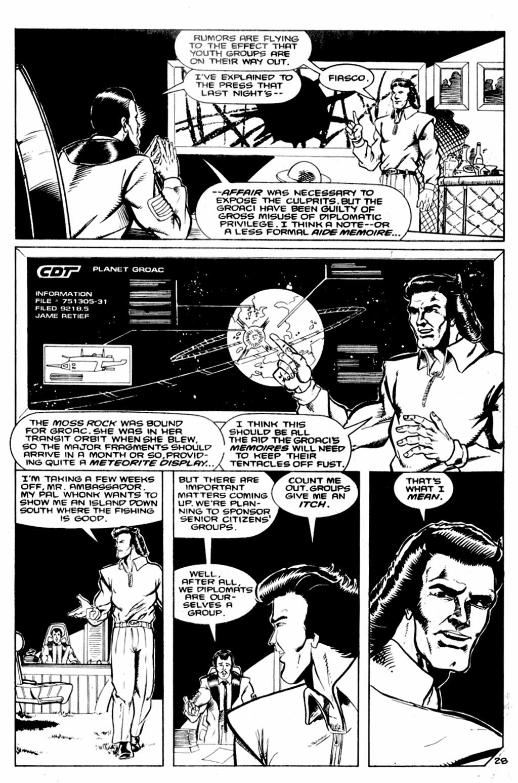 Read online Retief (1991) comic -  Issue #4 - 30