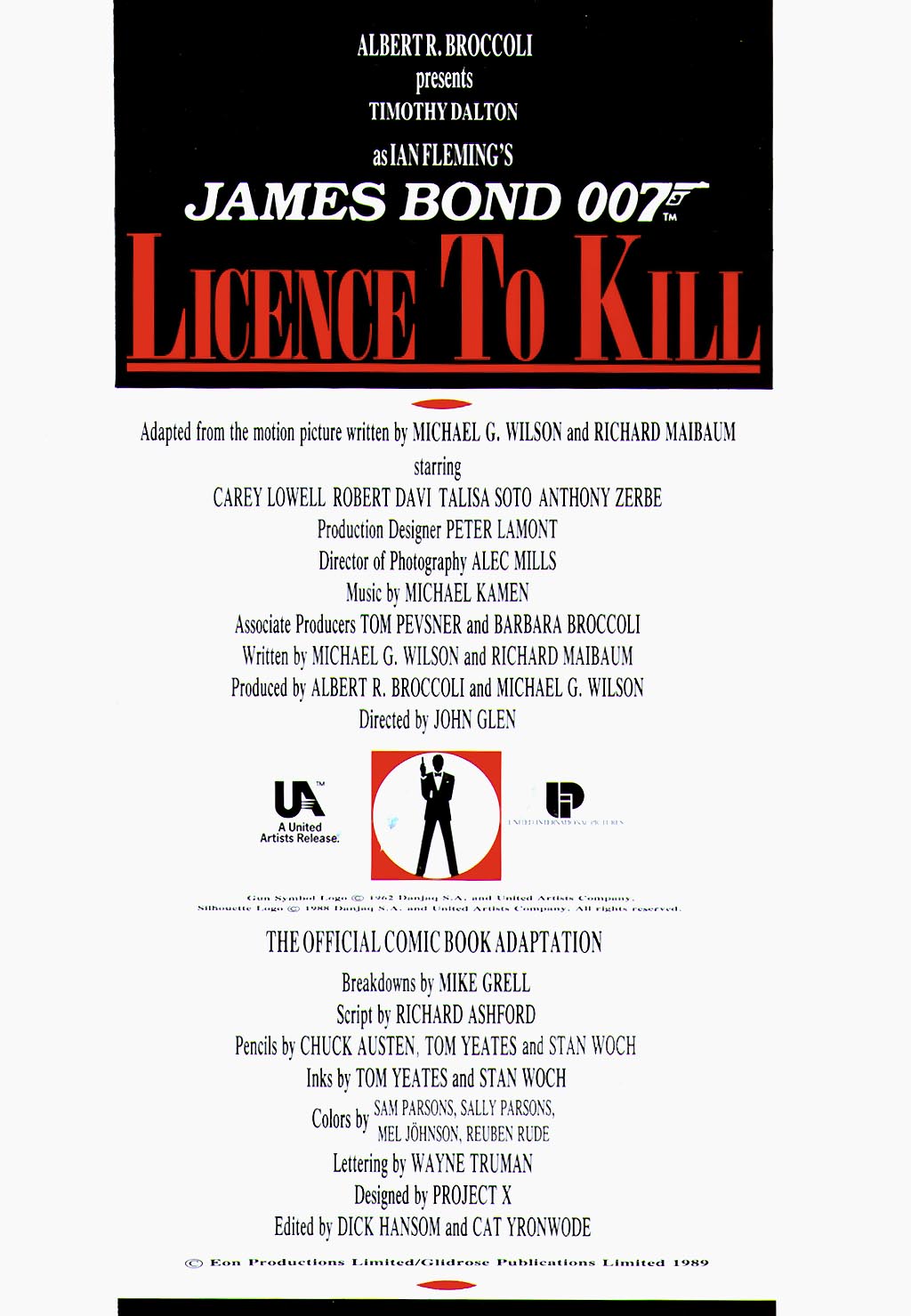 Read online Licence to Kill comic -  Issue # Full - 3