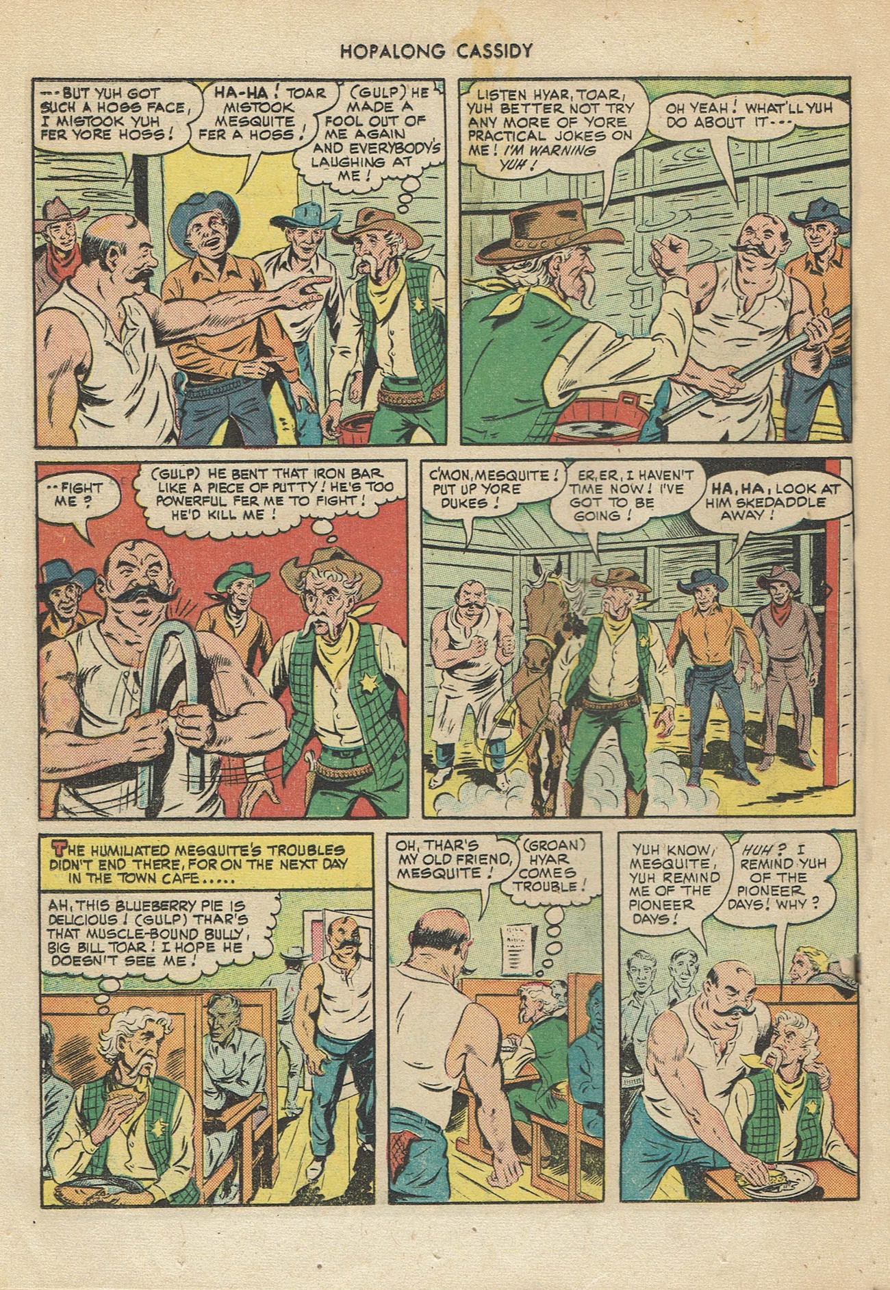 Read online Hopalong Cassidy comic -  Issue #45 - 28
