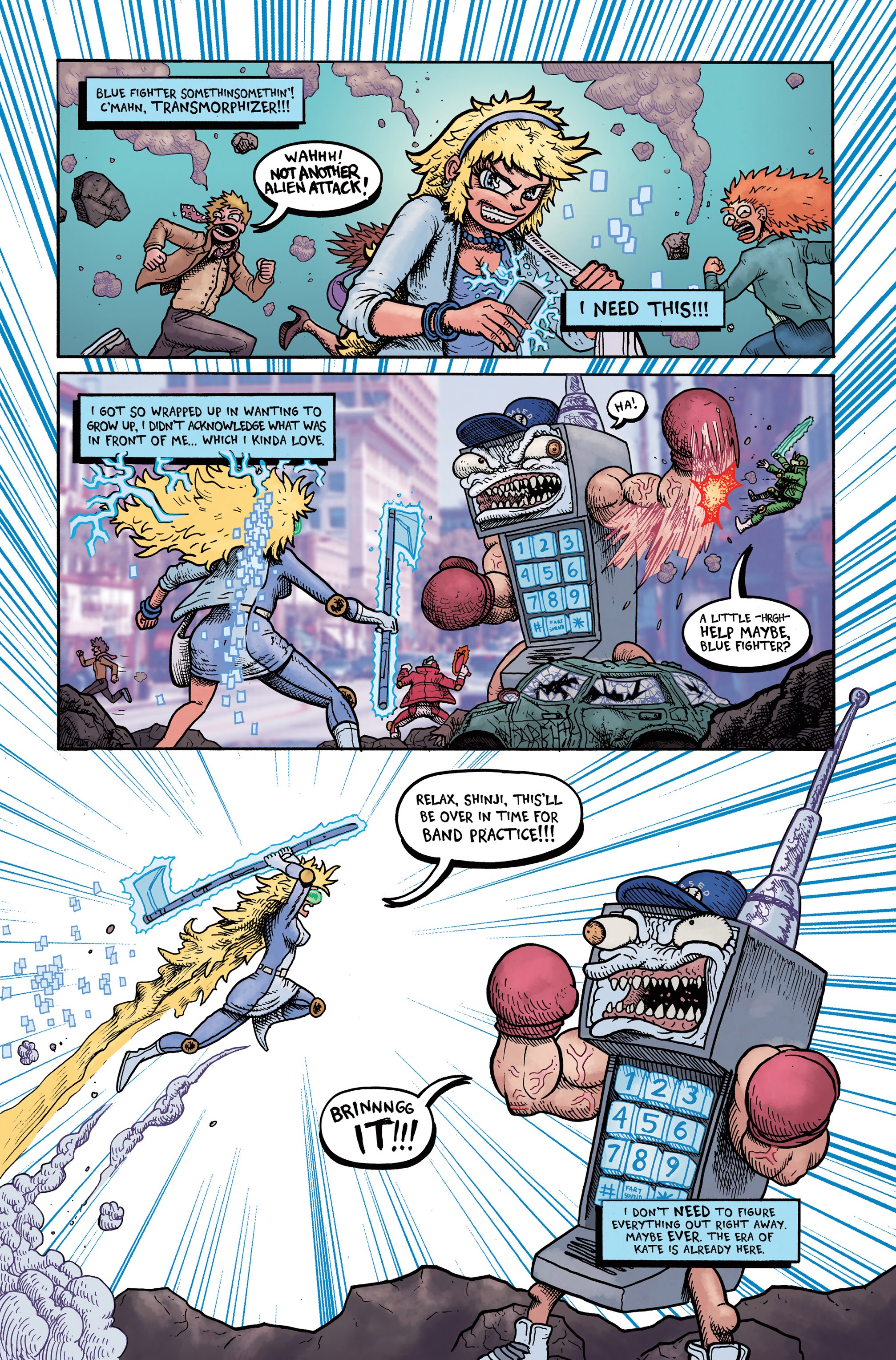 Read online Task Force Rad Squad comic -  Issue #5 - 21