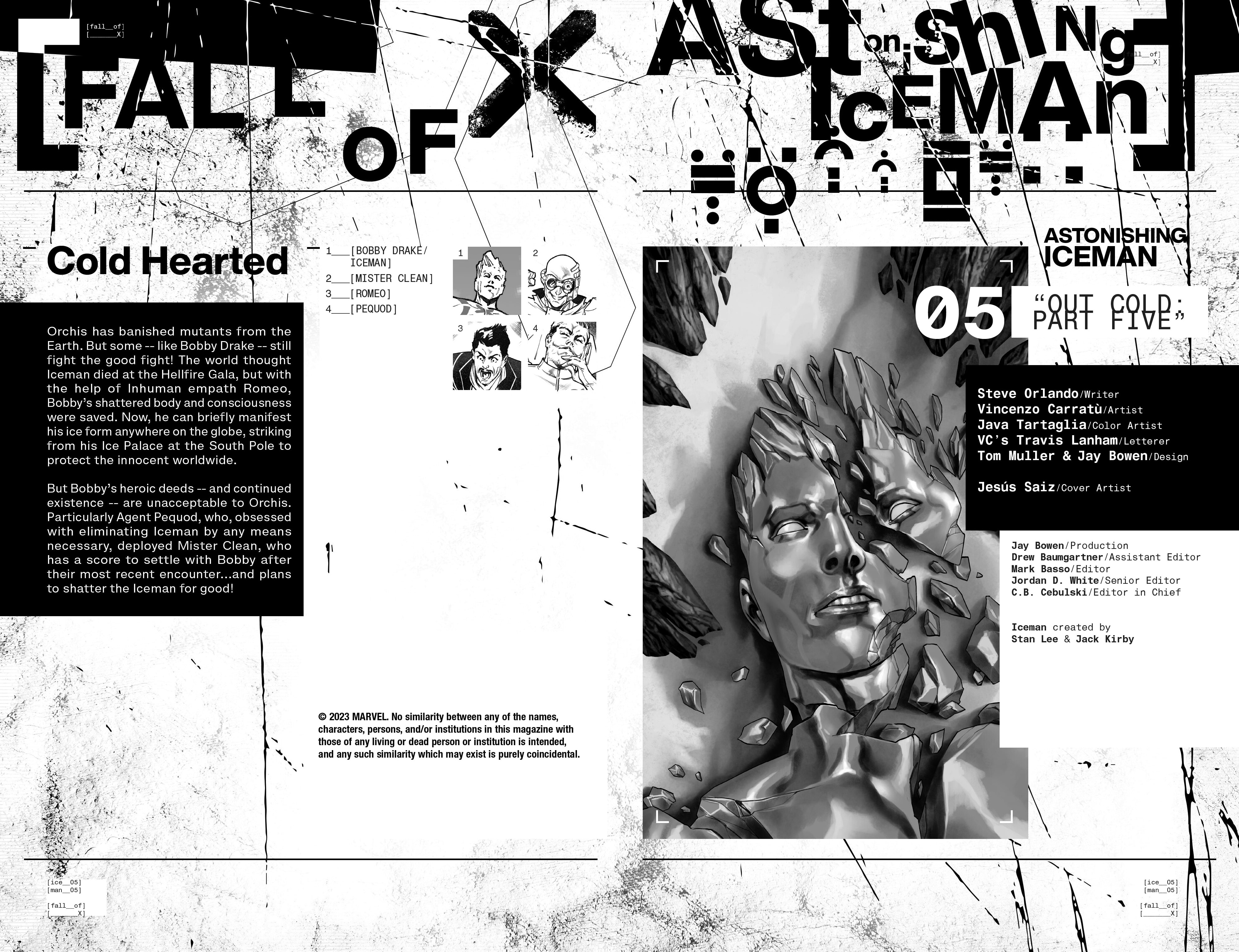 Read online Astonishing Iceman comic -  Issue #5 - 7