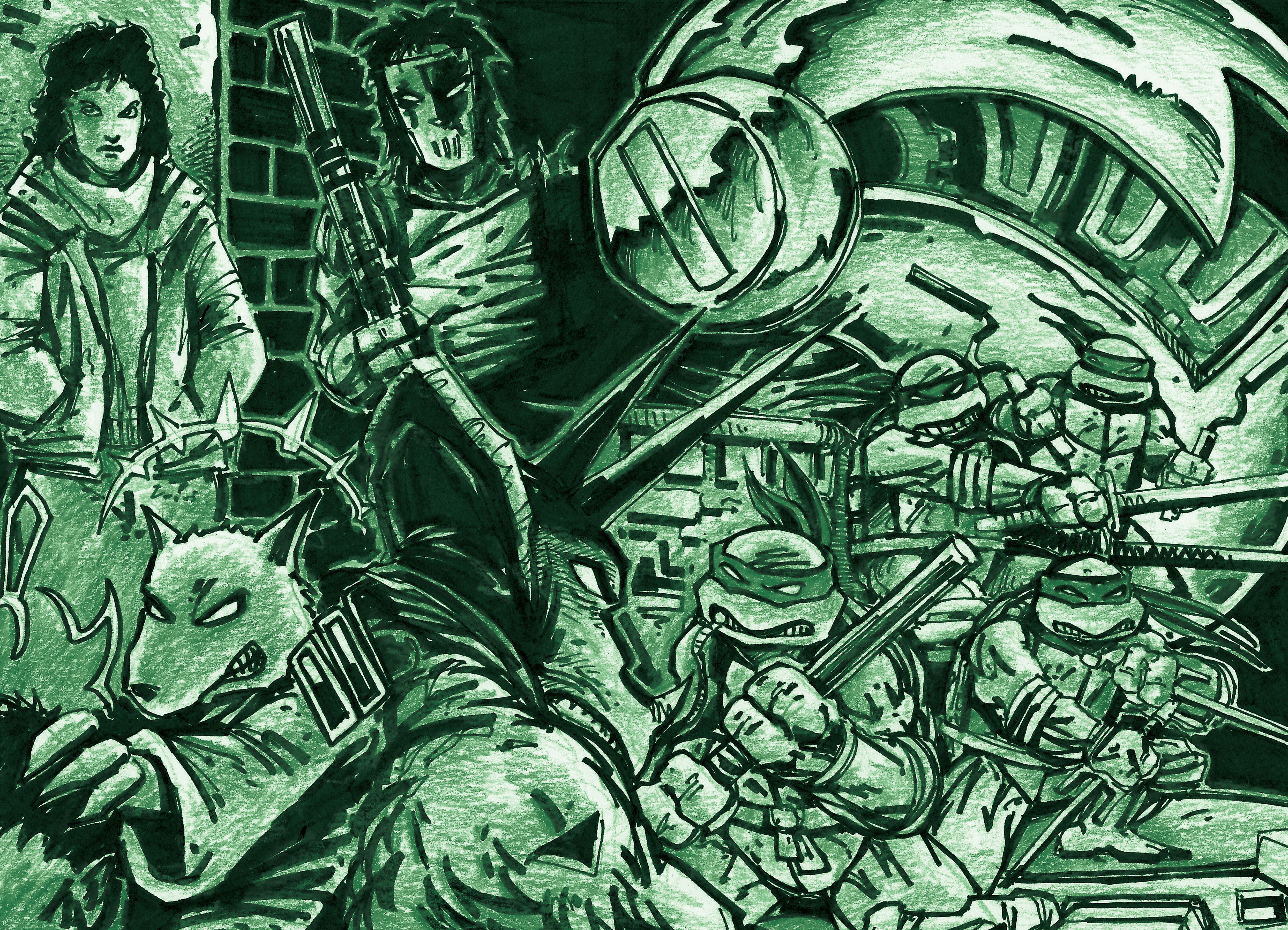 Read online Teenage Mutant Ninja Turtles: The Ultimate Collection comic -  Issue # TPB 7 - 2