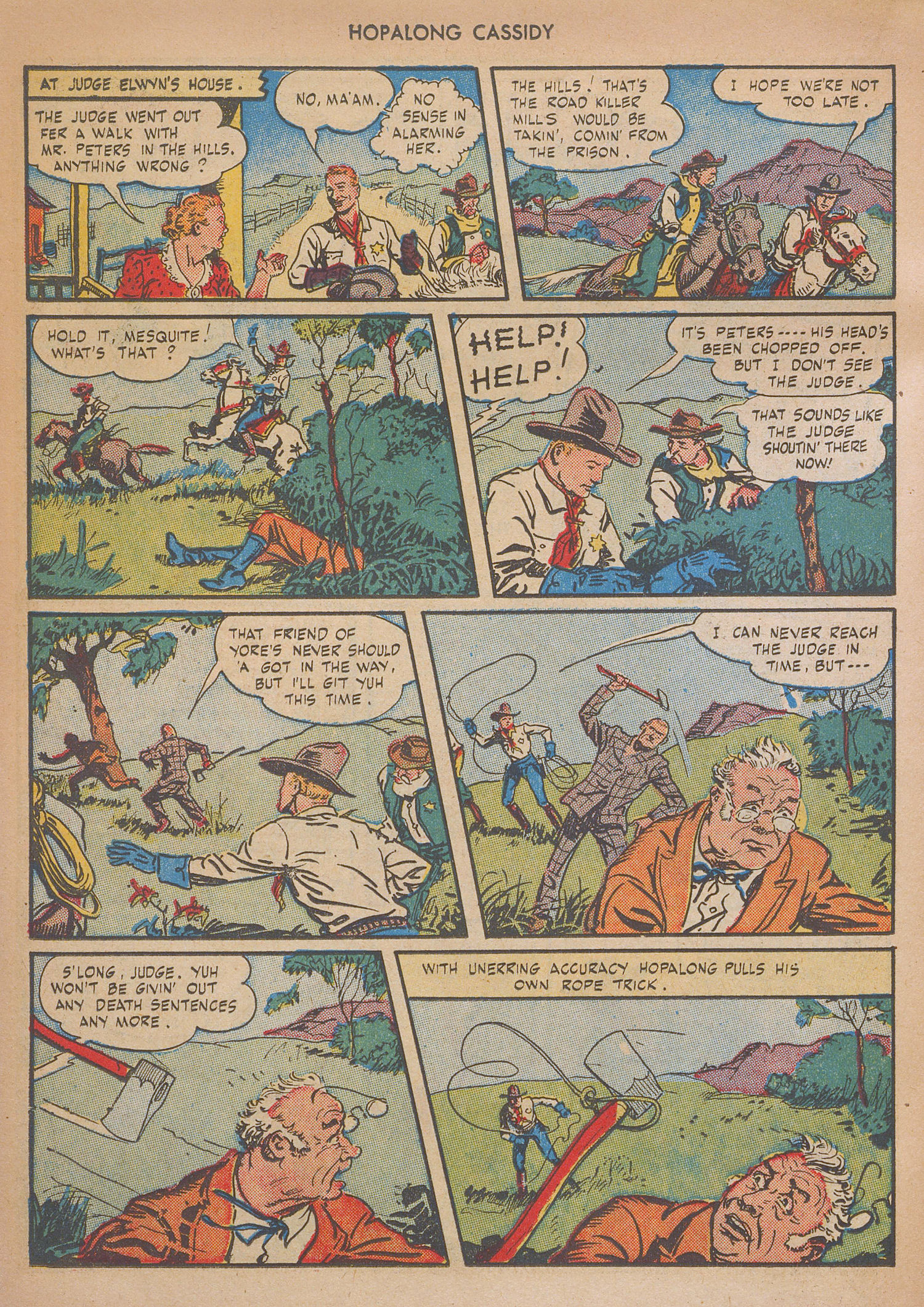 Read online Hopalong Cassidy comic -  Issue #2 - 30