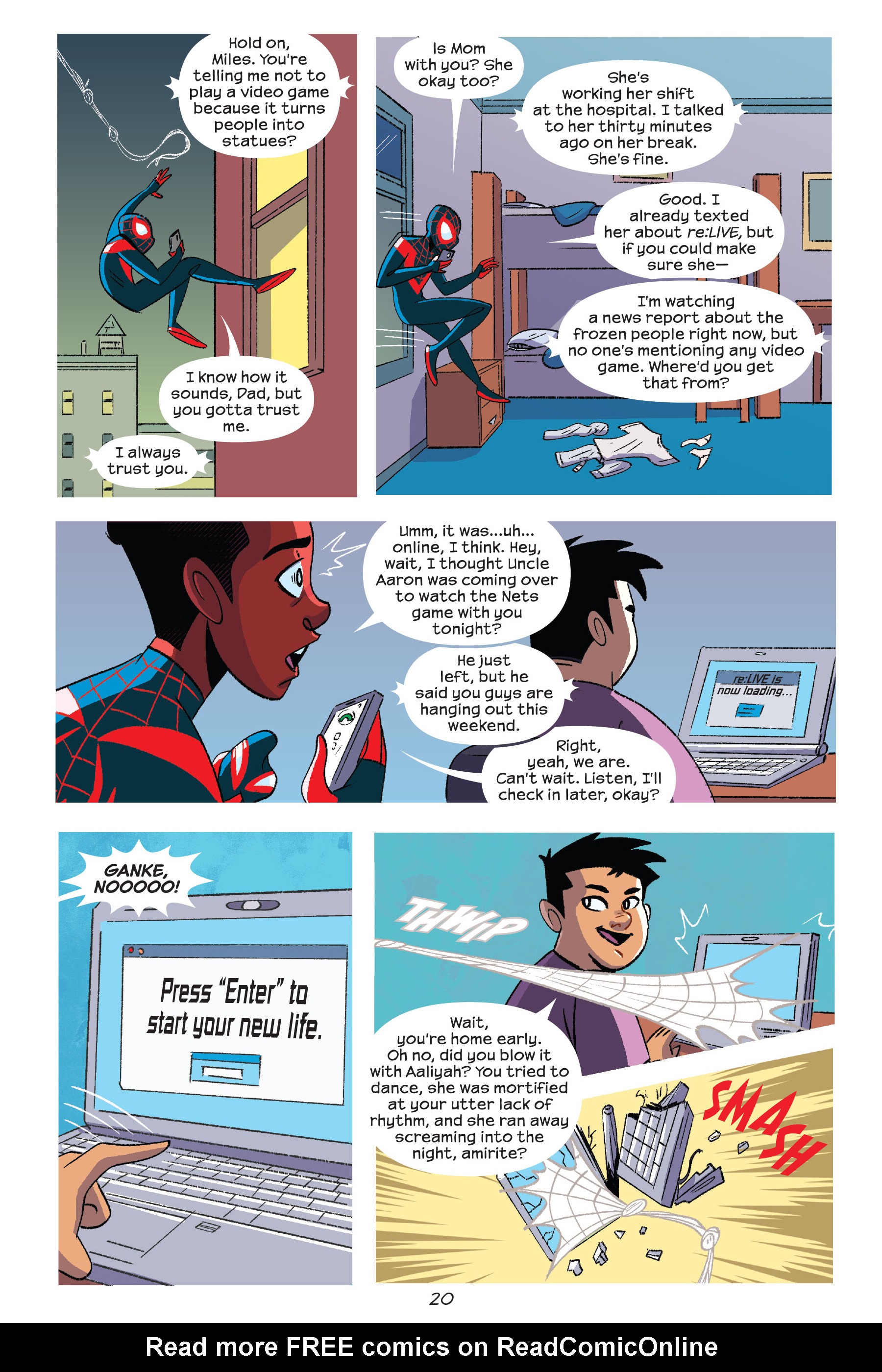 Read online Miles Morales: Stranger Tides comic -  Issue # TPB - 21