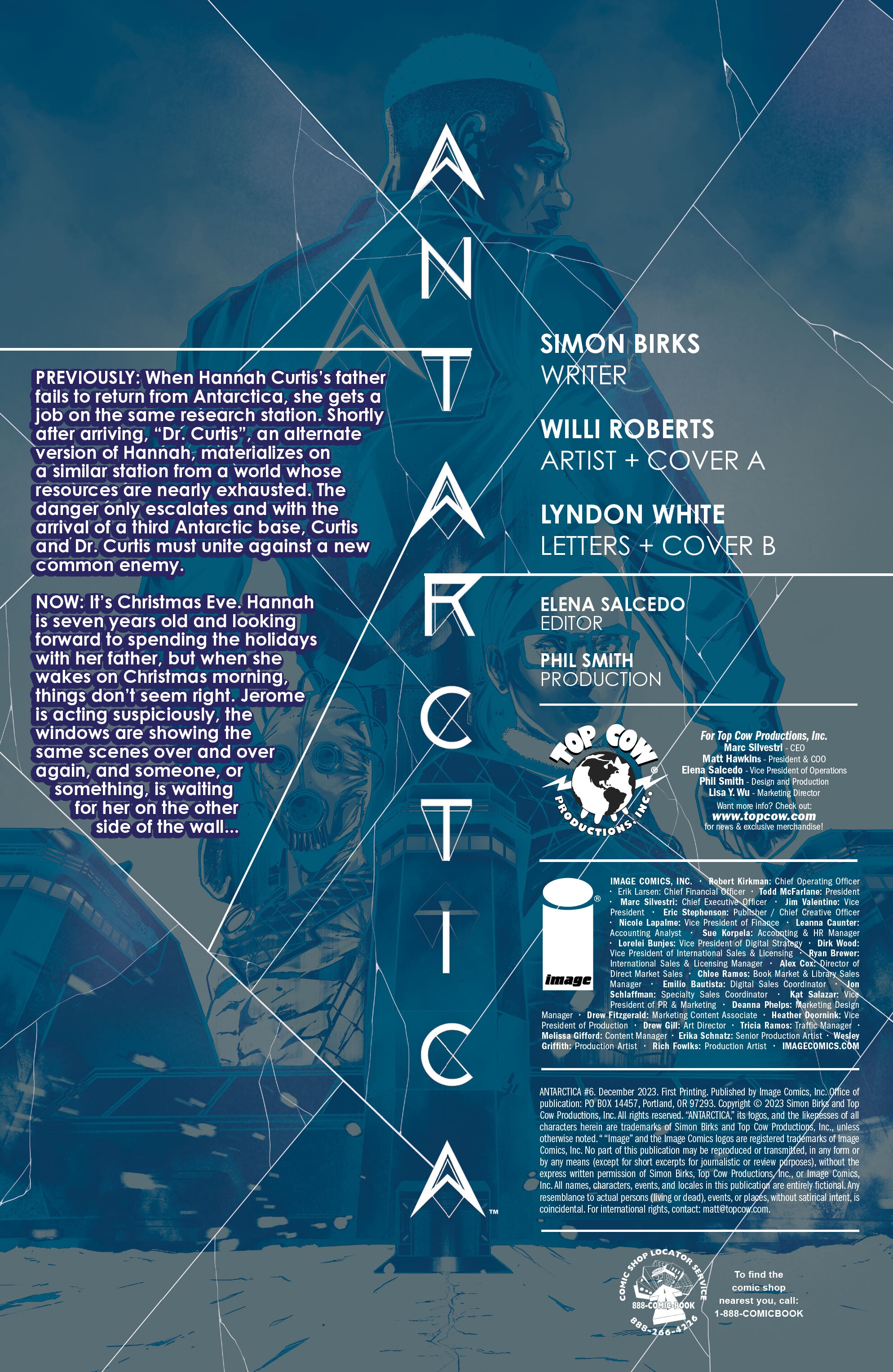 Read online Antarctica comic -  Issue #6 - 2