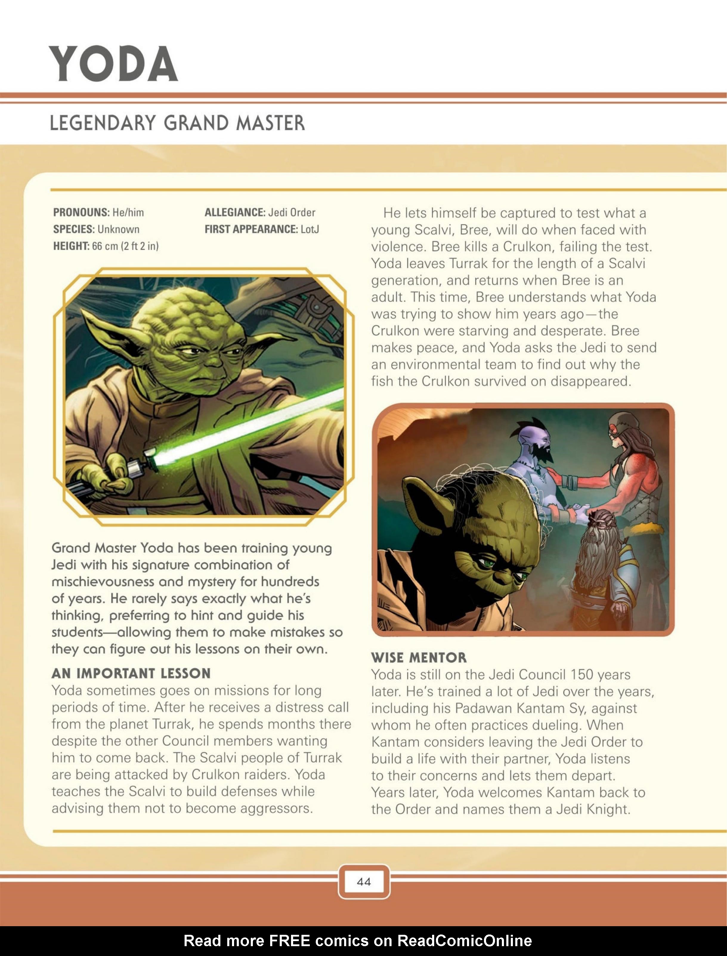 Read online Star Wars: The High Republic Character Encyclopedia comic -  Issue # TPB (Part 1) - 46