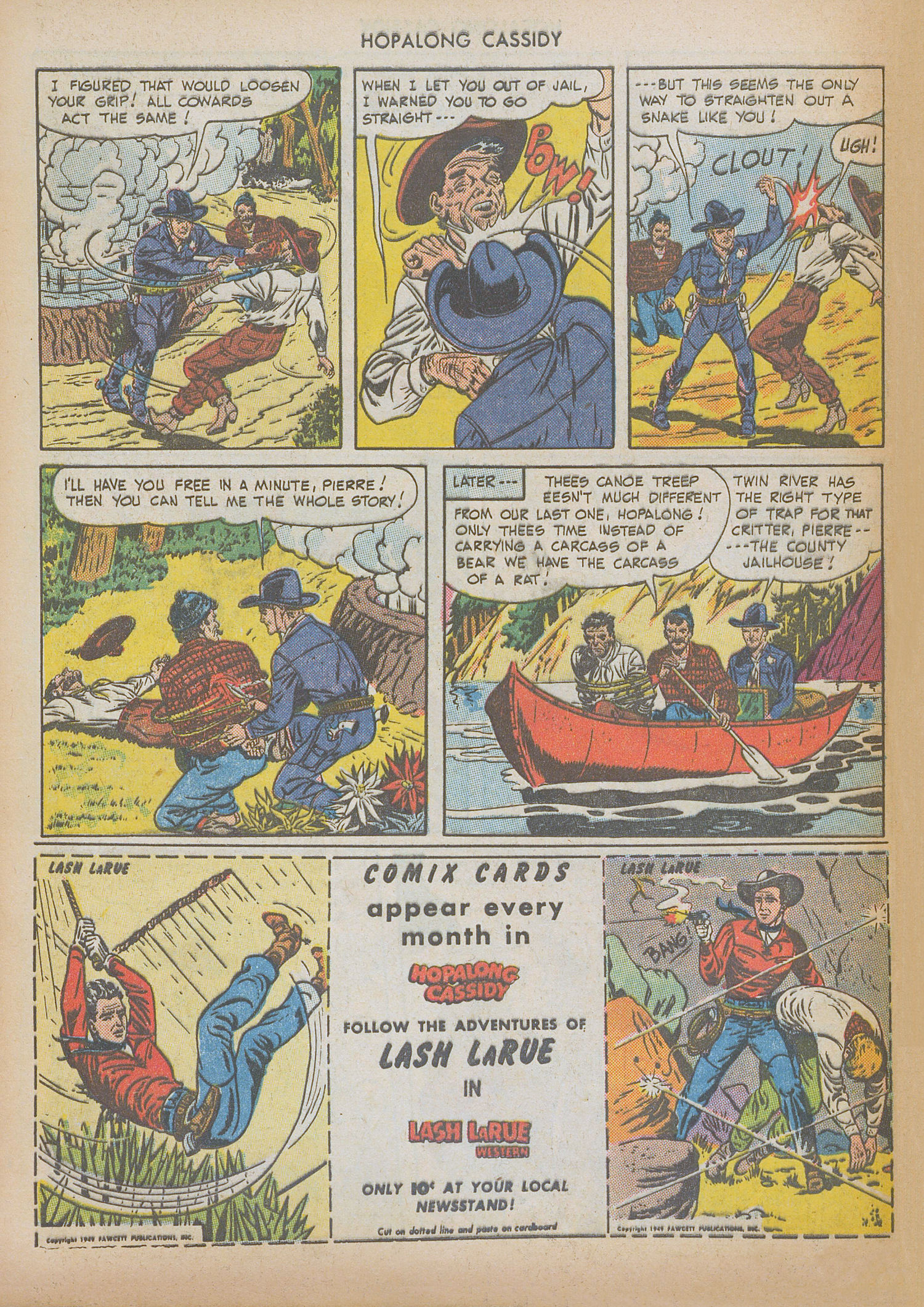 Read online Hopalong Cassidy comic -  Issue #34 - 48