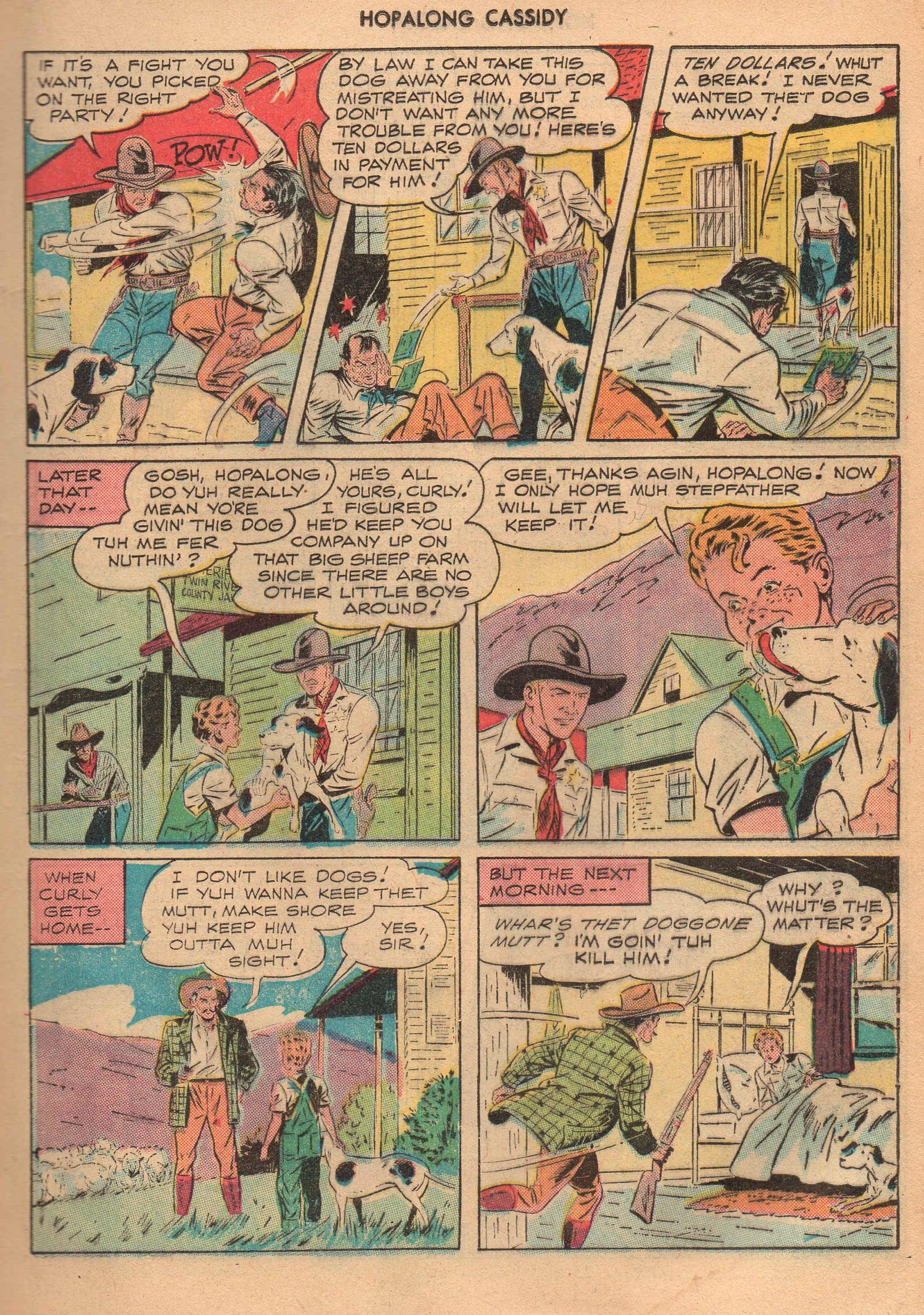 Read online Hopalong Cassidy comic -  Issue #19 - 17