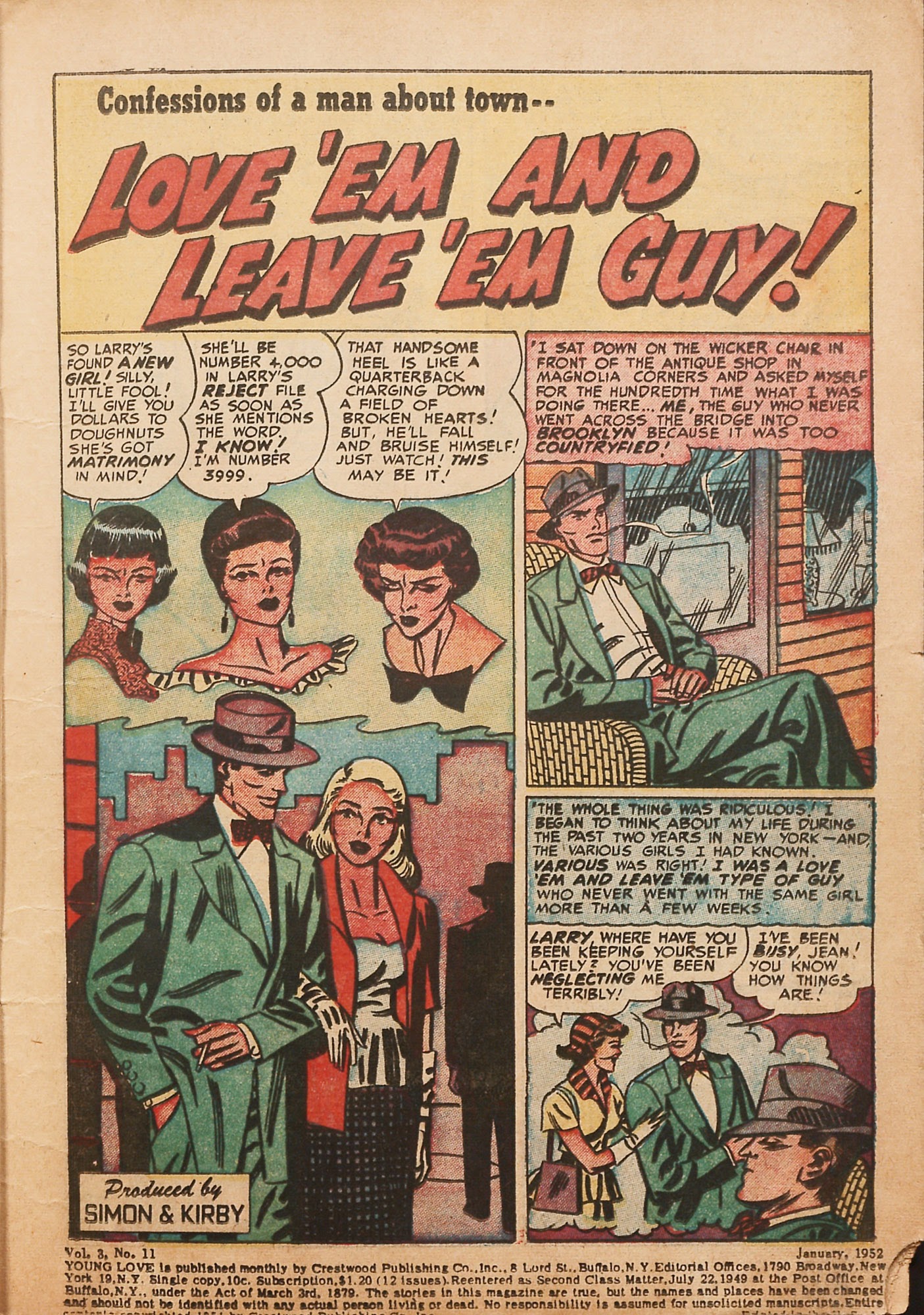 Read online Young Love (1949) comic -  Issue #29 - 3