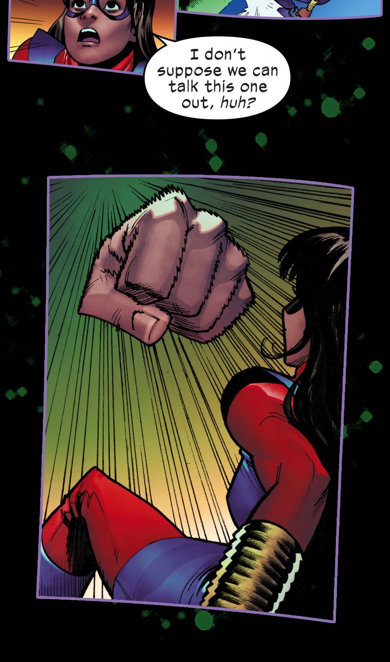 Read online Ms. Marvel: The New Mutant Infinity Comics comic -  Issue #1 - 19