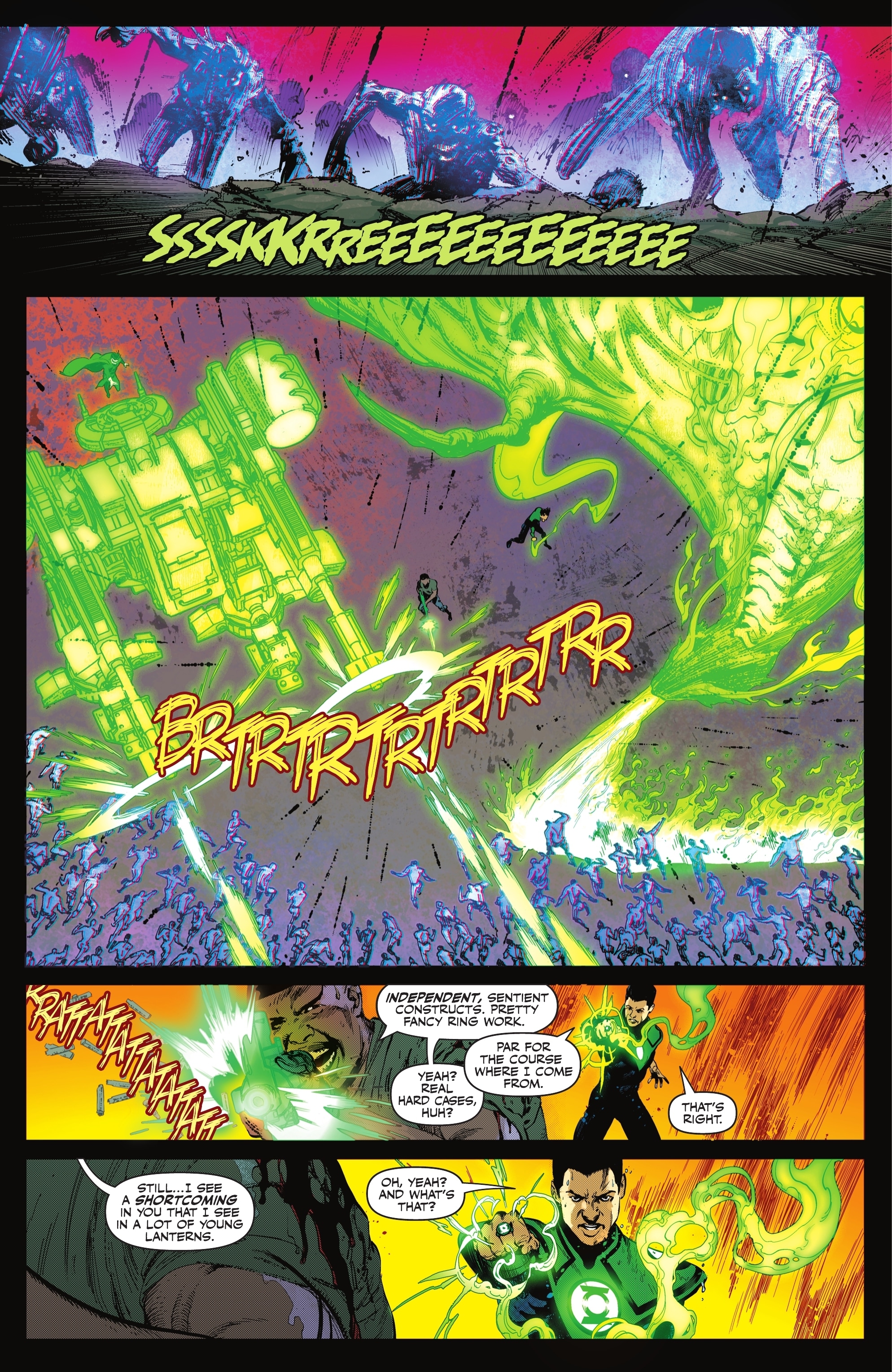 Read online Green Lantern: War Journal comic -  Issue #4 - 7