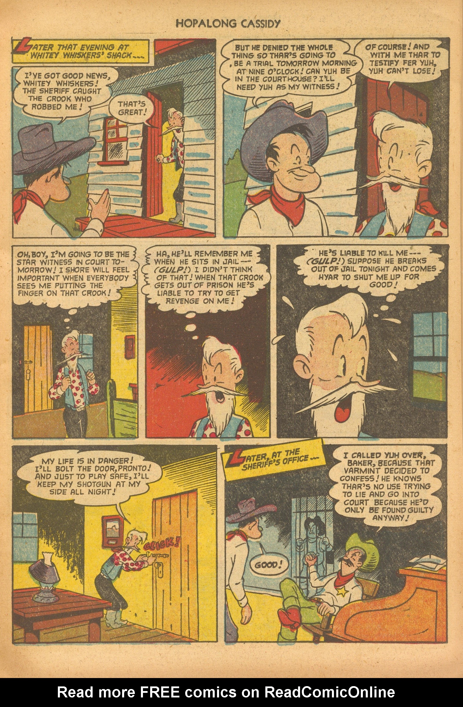 Read online Hopalong Cassidy comic -  Issue #74 - 11