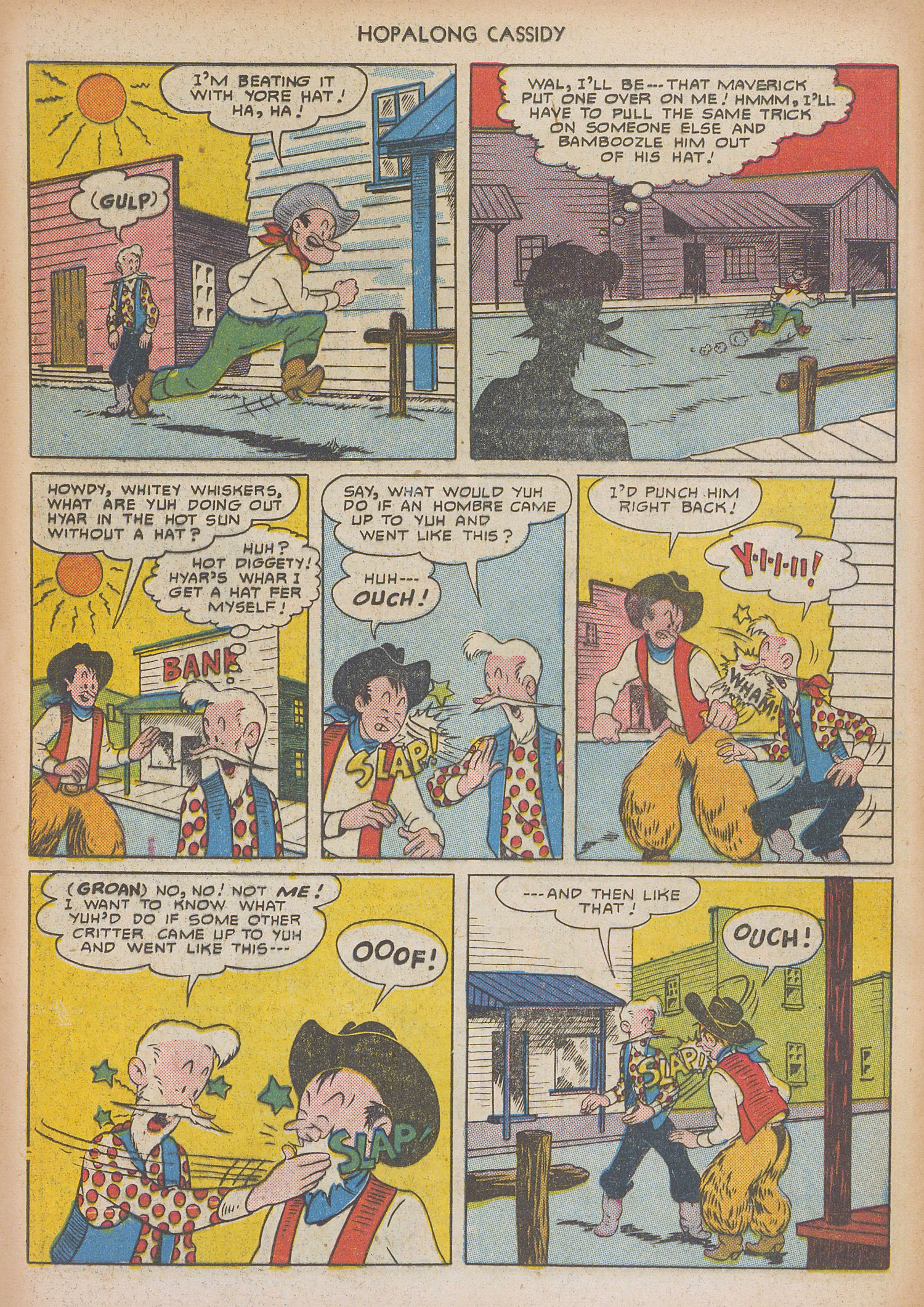 Read online Hopalong Cassidy comic -  Issue #55 - 12
