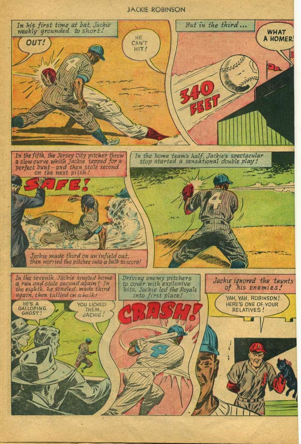 Read online Jackie Robinson comic -  Issue #3 - 10