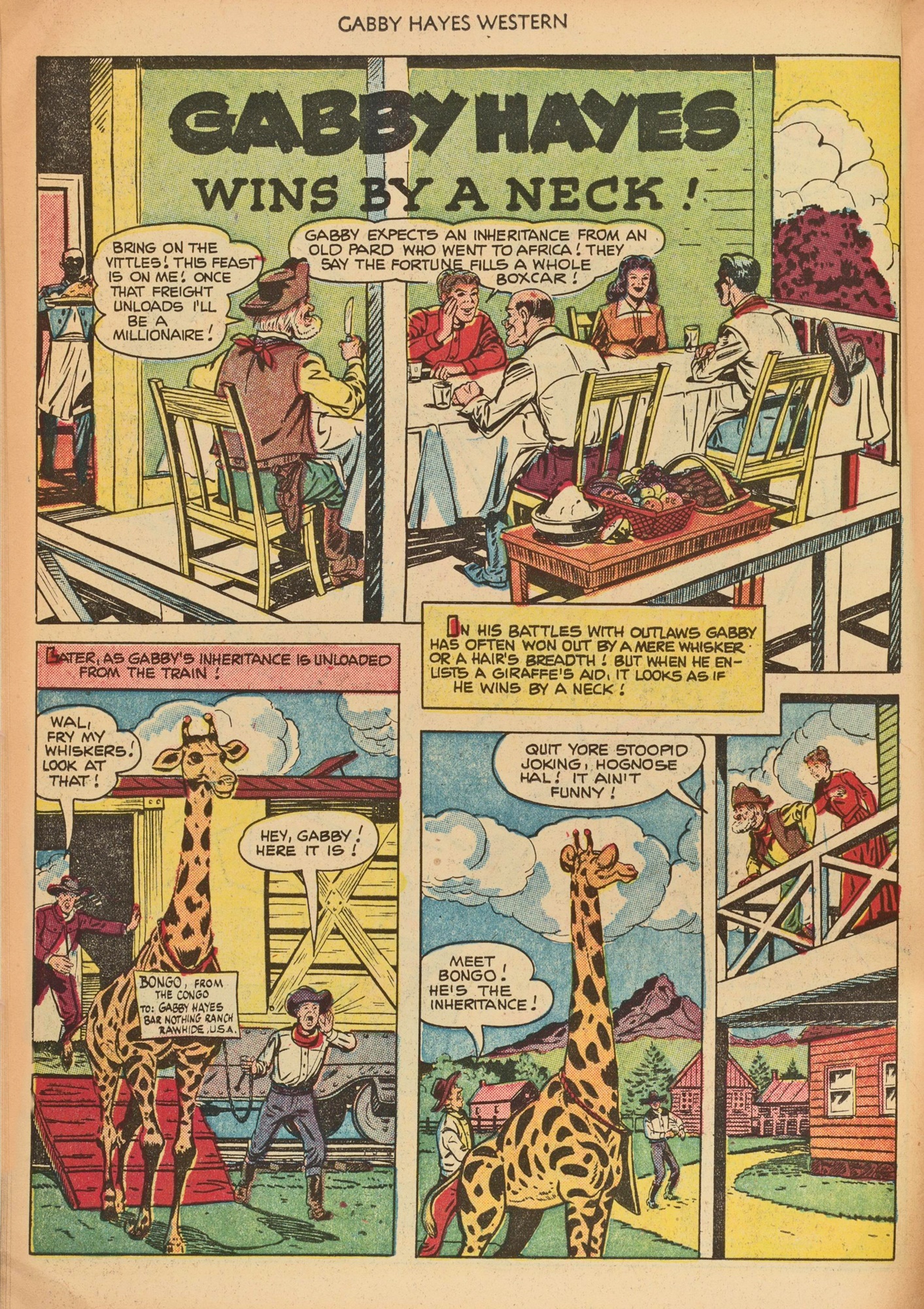 Read online Gabby Hayes Western comic -  Issue #36 - 14
