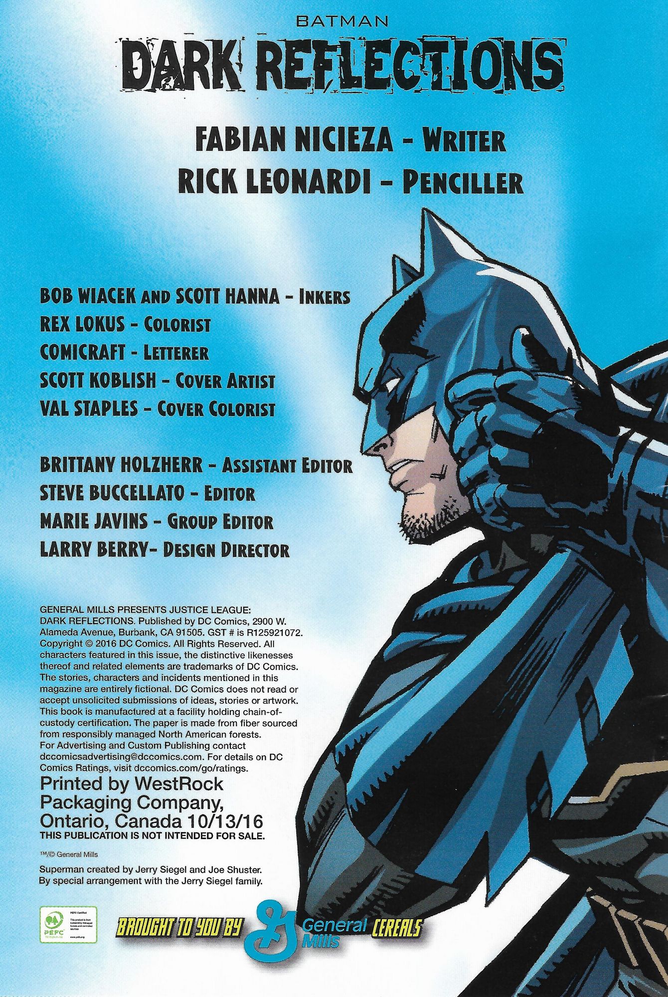 Read online General Mills Presents: Justice League (2016) comic -  Issue #2 - 2