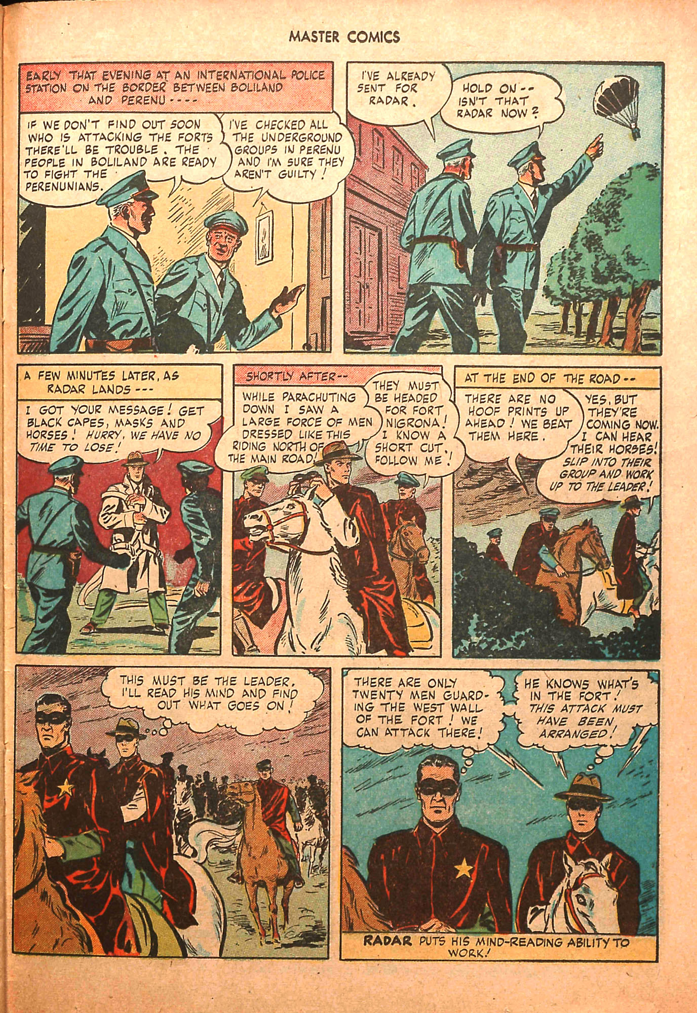 Read online Master Comics comic -  Issue #74 - 41