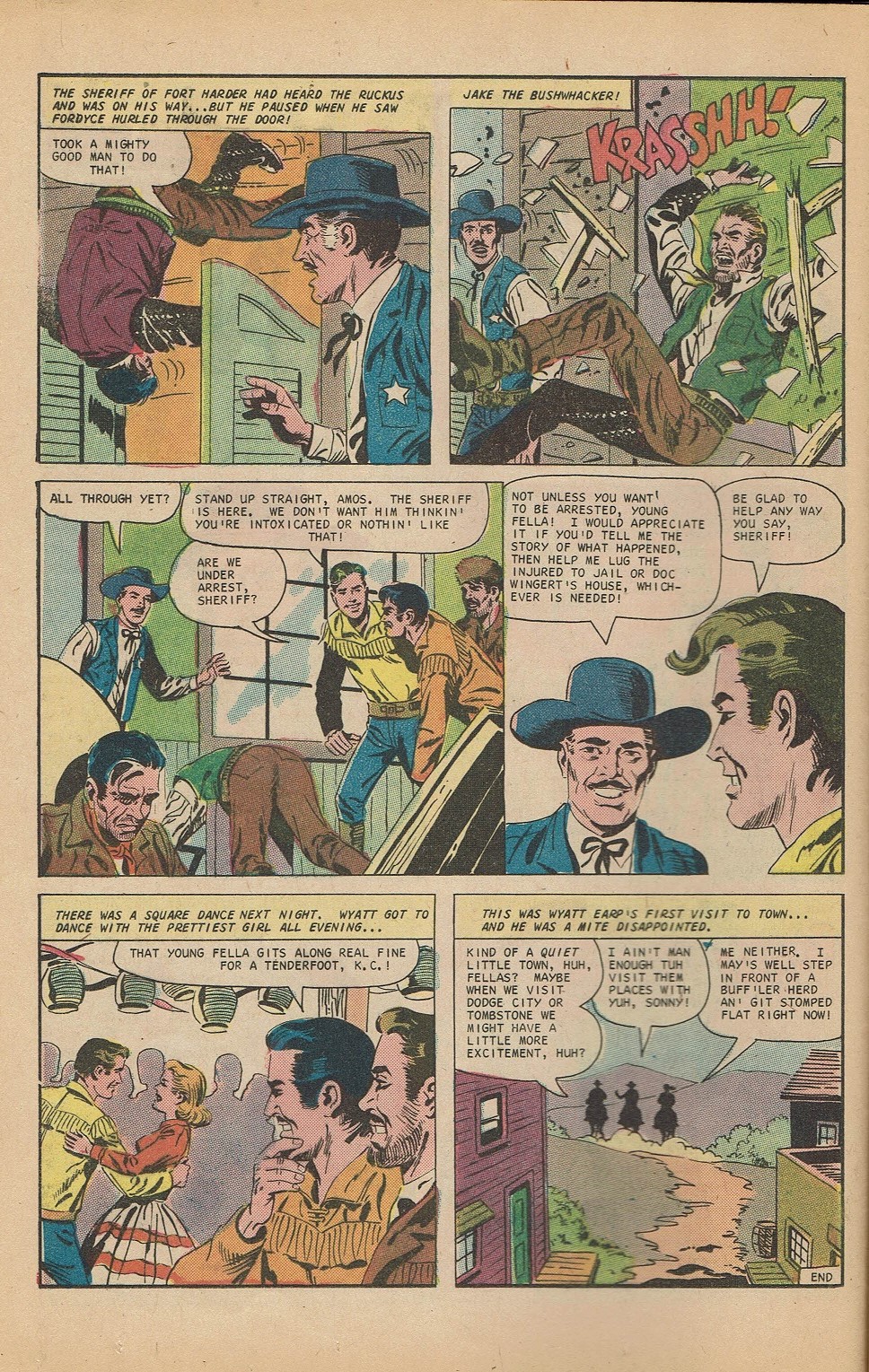 Read online Wyatt Earp Frontier Marshal comic -  Issue #68 - 12